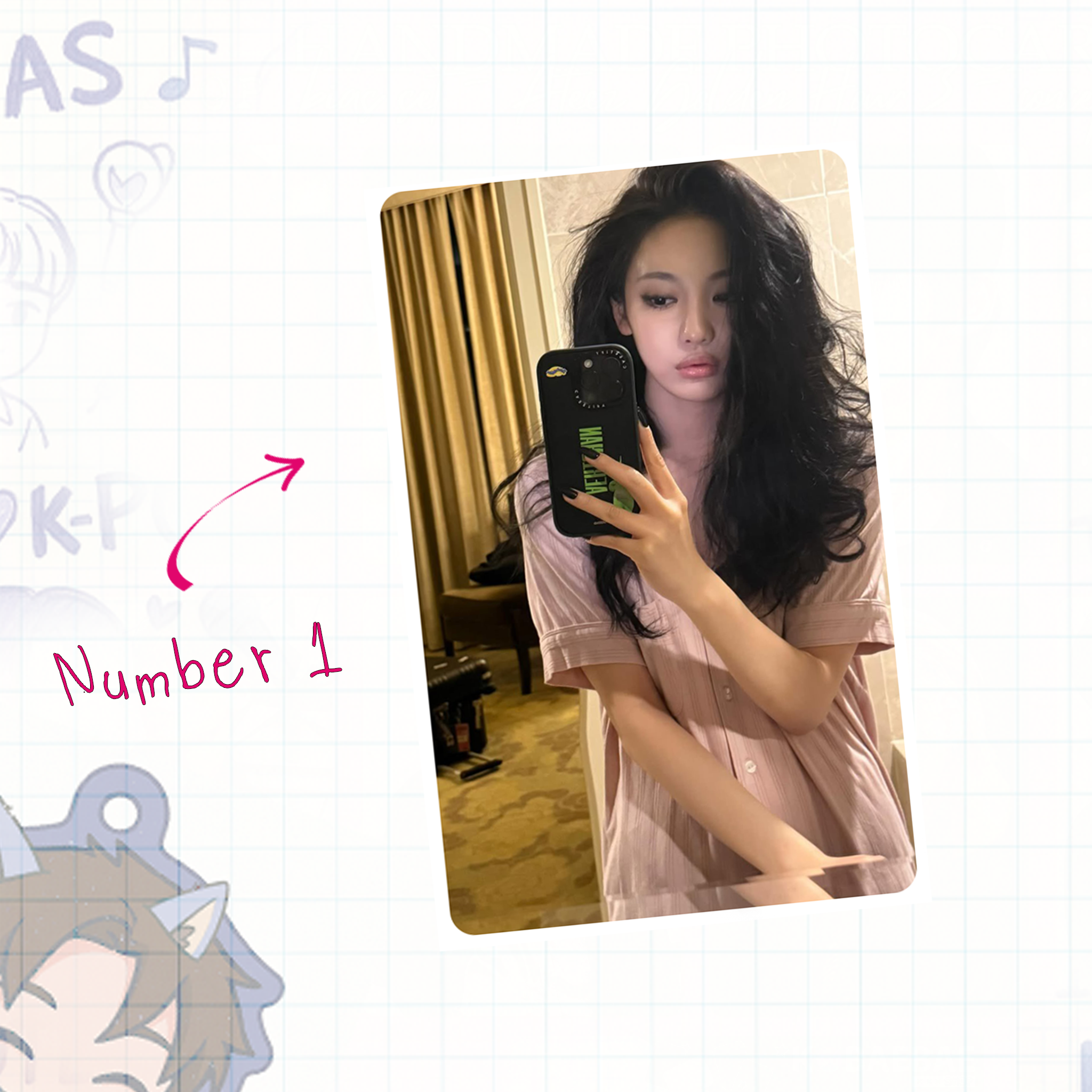 Aesp - Ning handmade photocards kpop inspired - Set 1