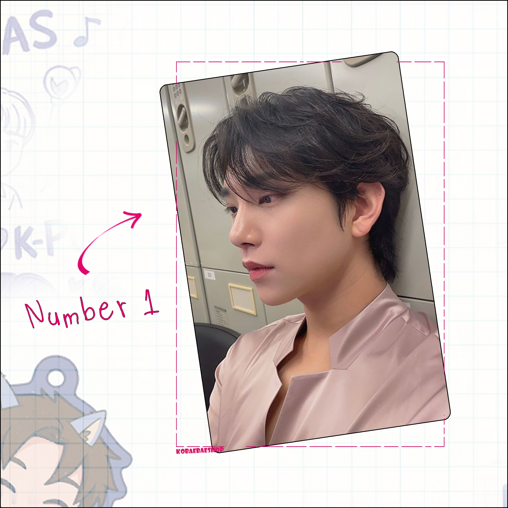 Svt - Josh Handmade photocards kpop inspired - Bias Set 1