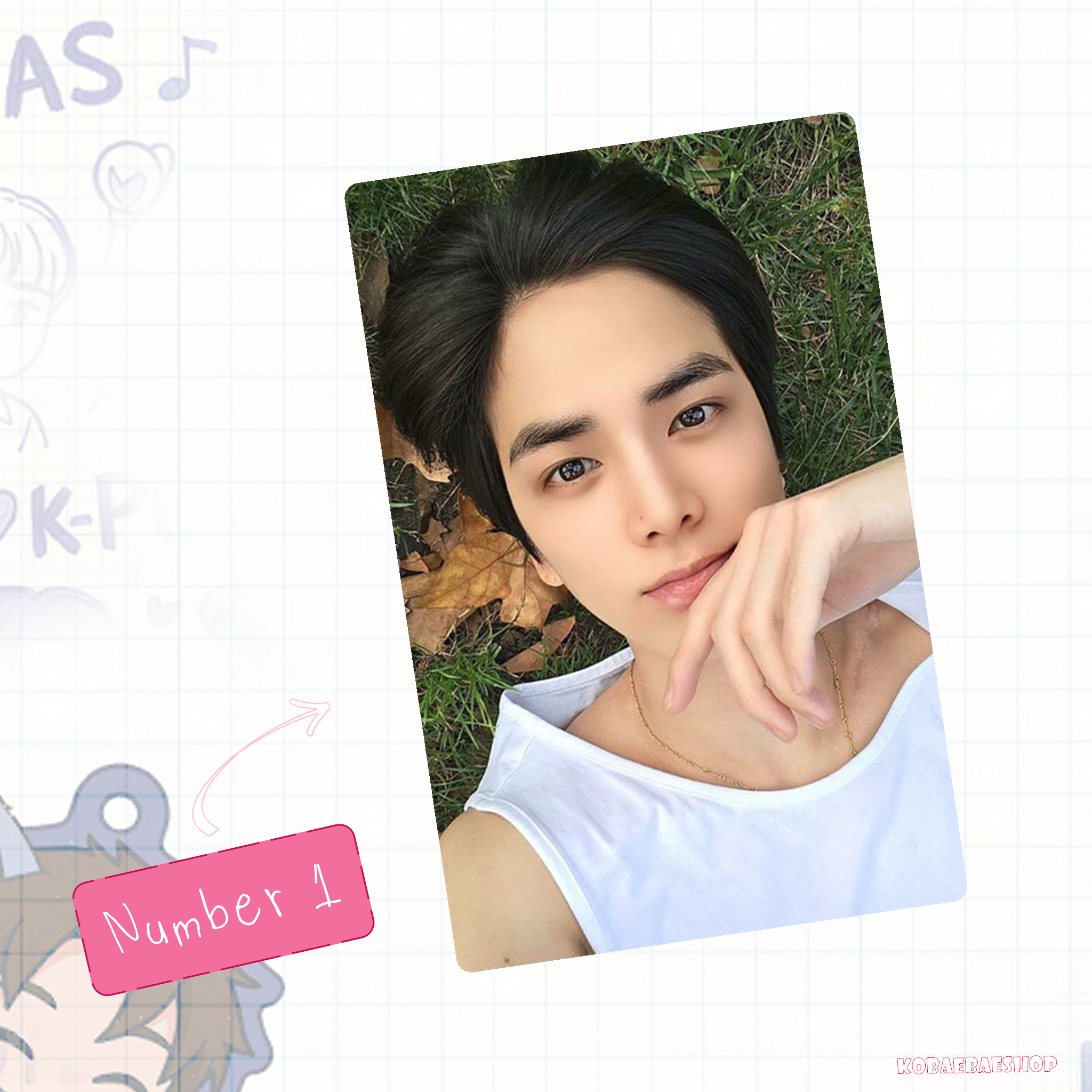 The Boyz - Younghoon handmade photocards kpop inspired - Set 1