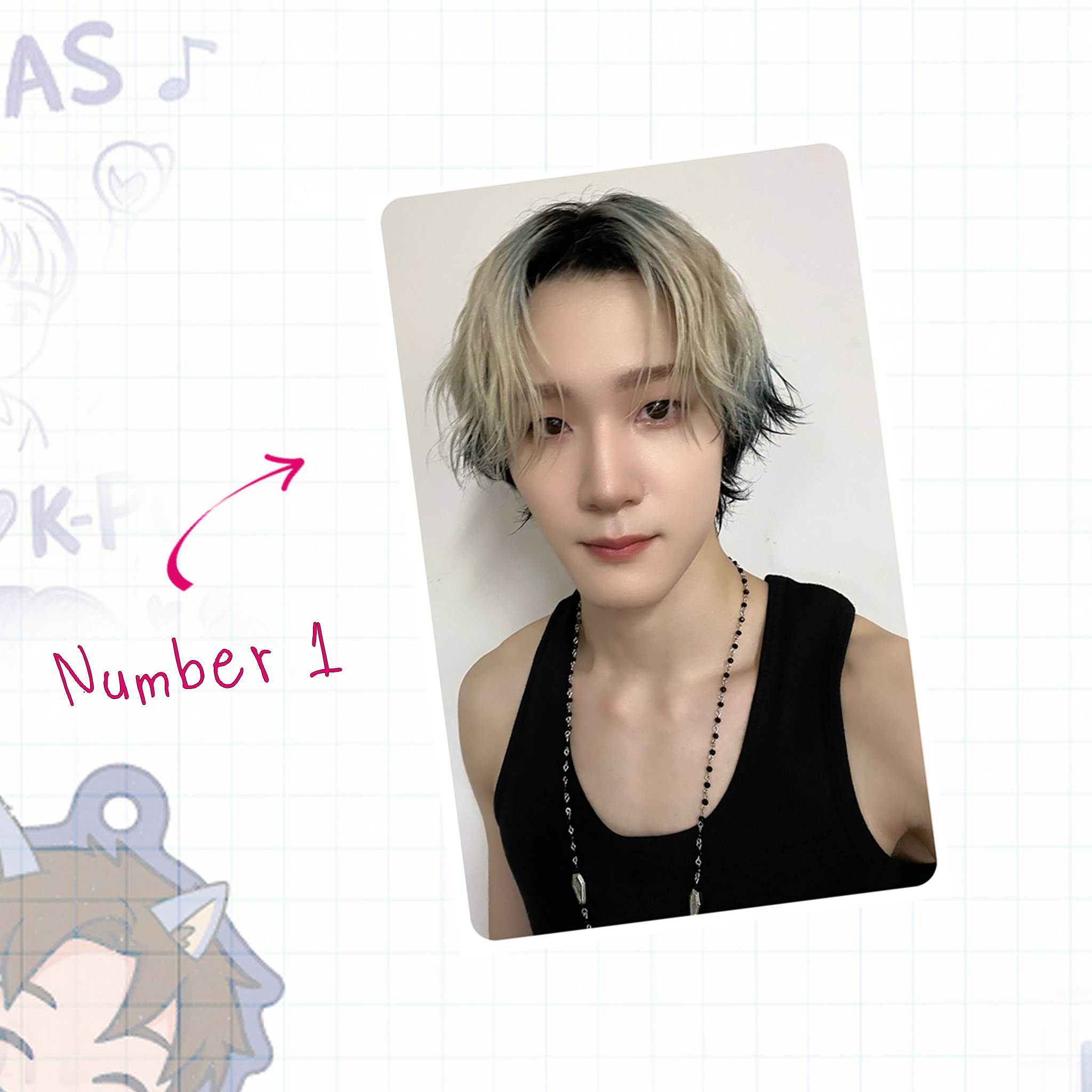 P1H - Shota handmade photocards kpop inspired - Set 1