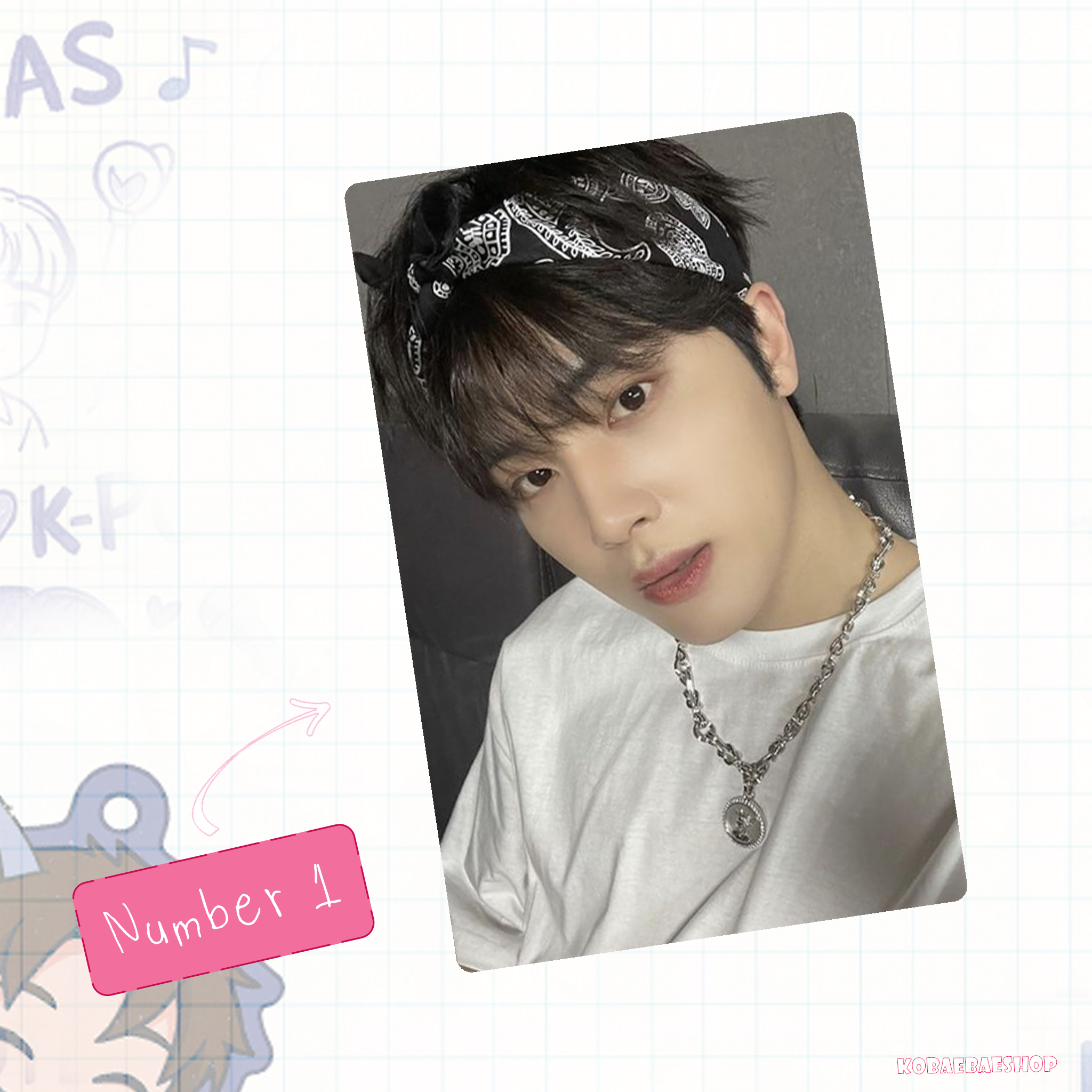 The Boyz - Nyeon handmade photocards kpop inspired - Set 1