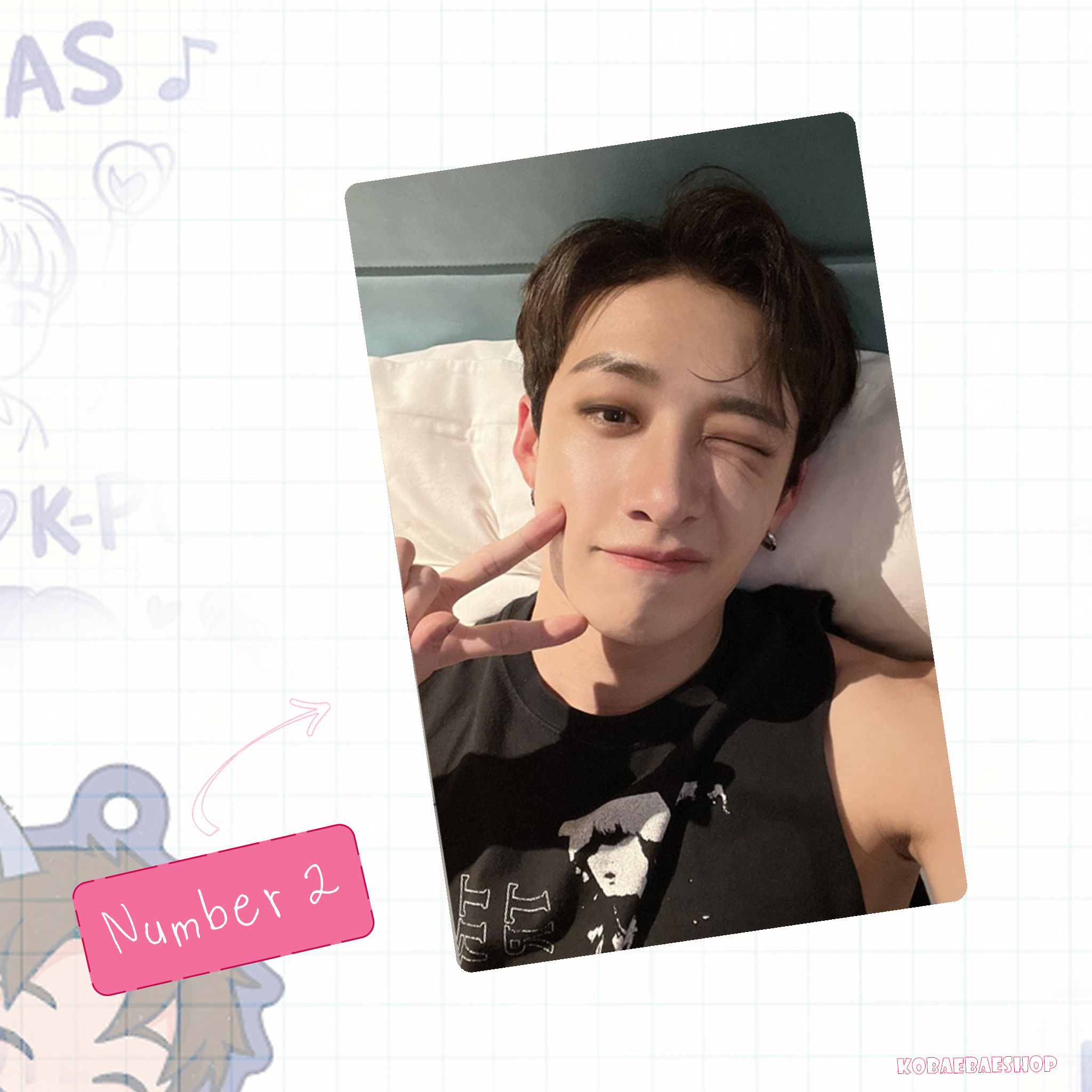 Skz - Chan handmade photocards kpop inspired - Set 2