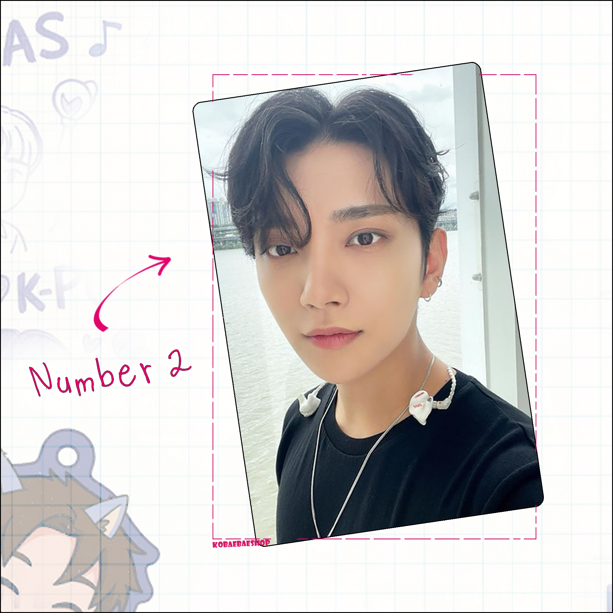 Svt - Josh Handmade photocards kpop inspired - Bias Set 1
