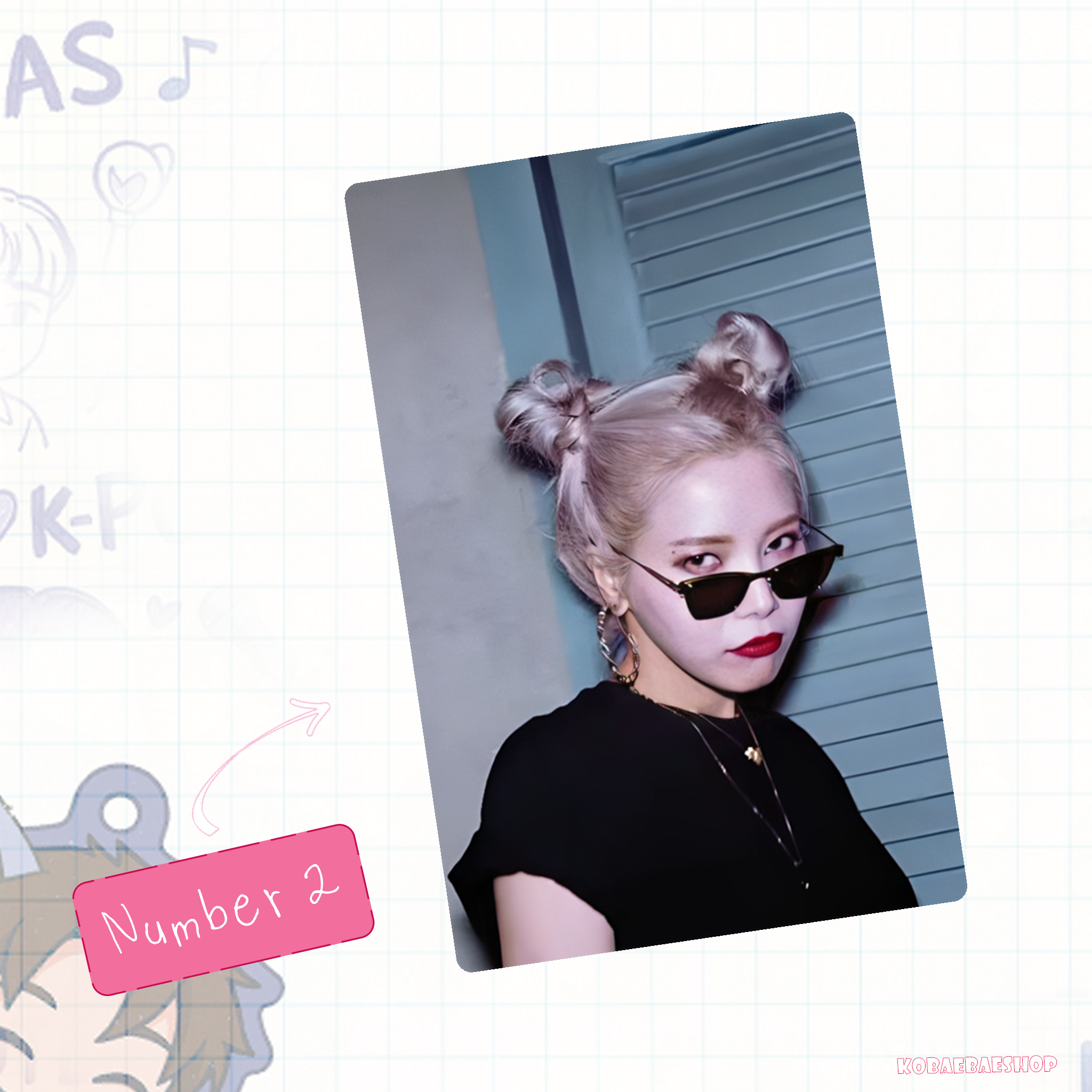 Mamoo - Solar handmade photocards kpop inspired - Set 1