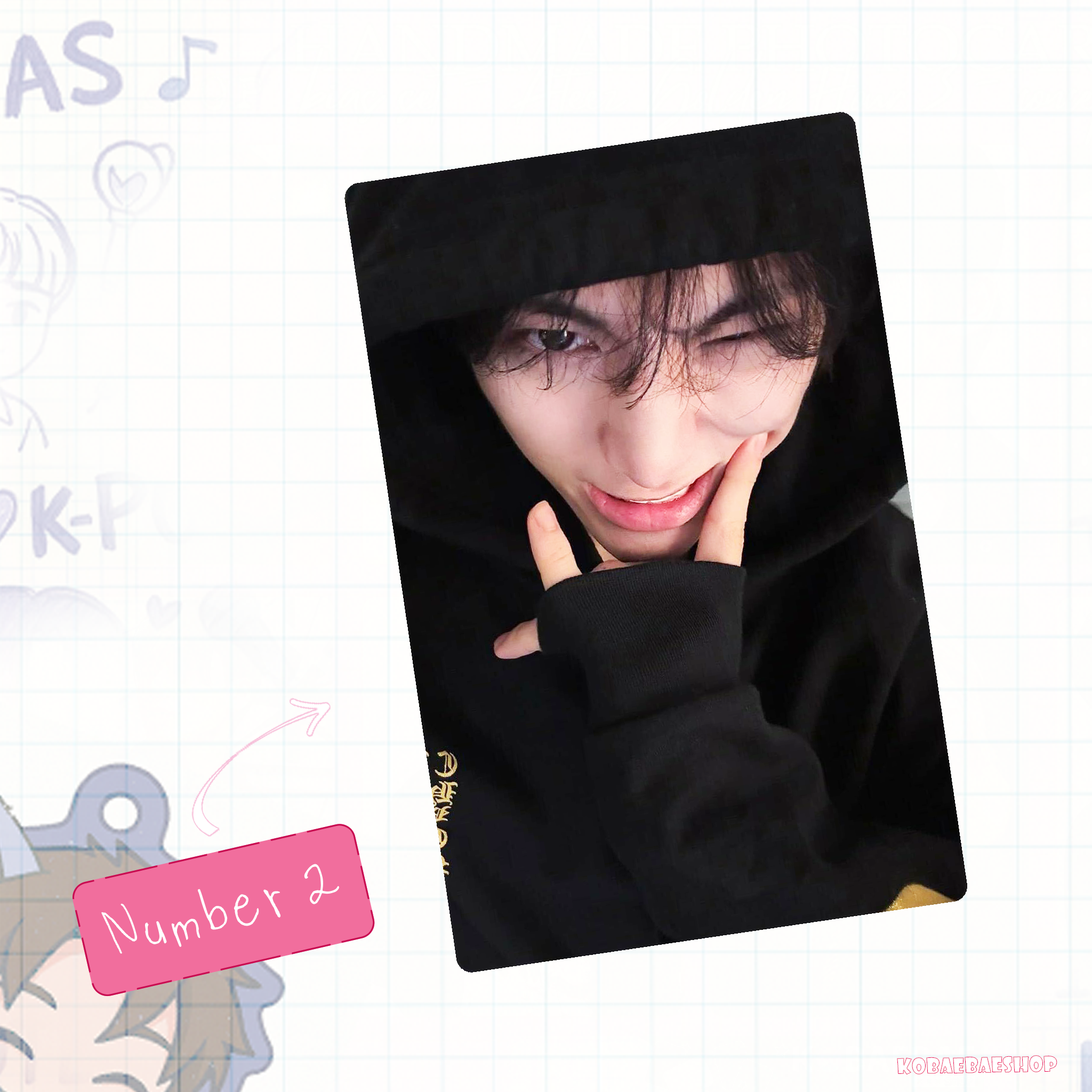 Boynextdoor - Taesan handmade photocards kpop inspired - Set 1