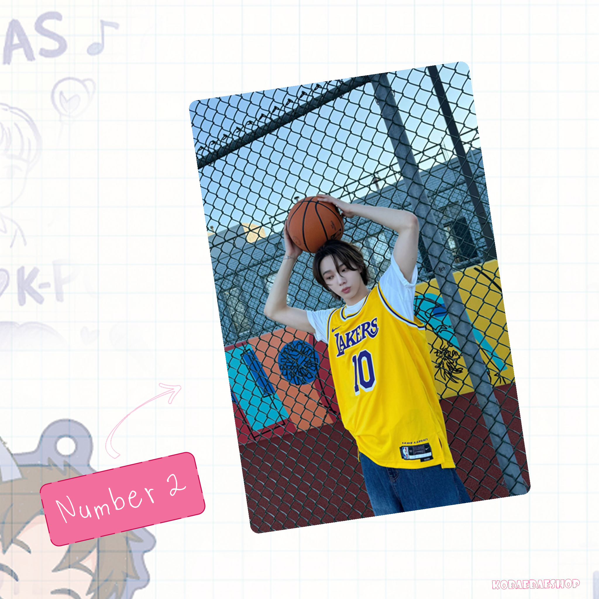 Boynextdoor - Sungho handmade photocards kpop inspired - Set 1