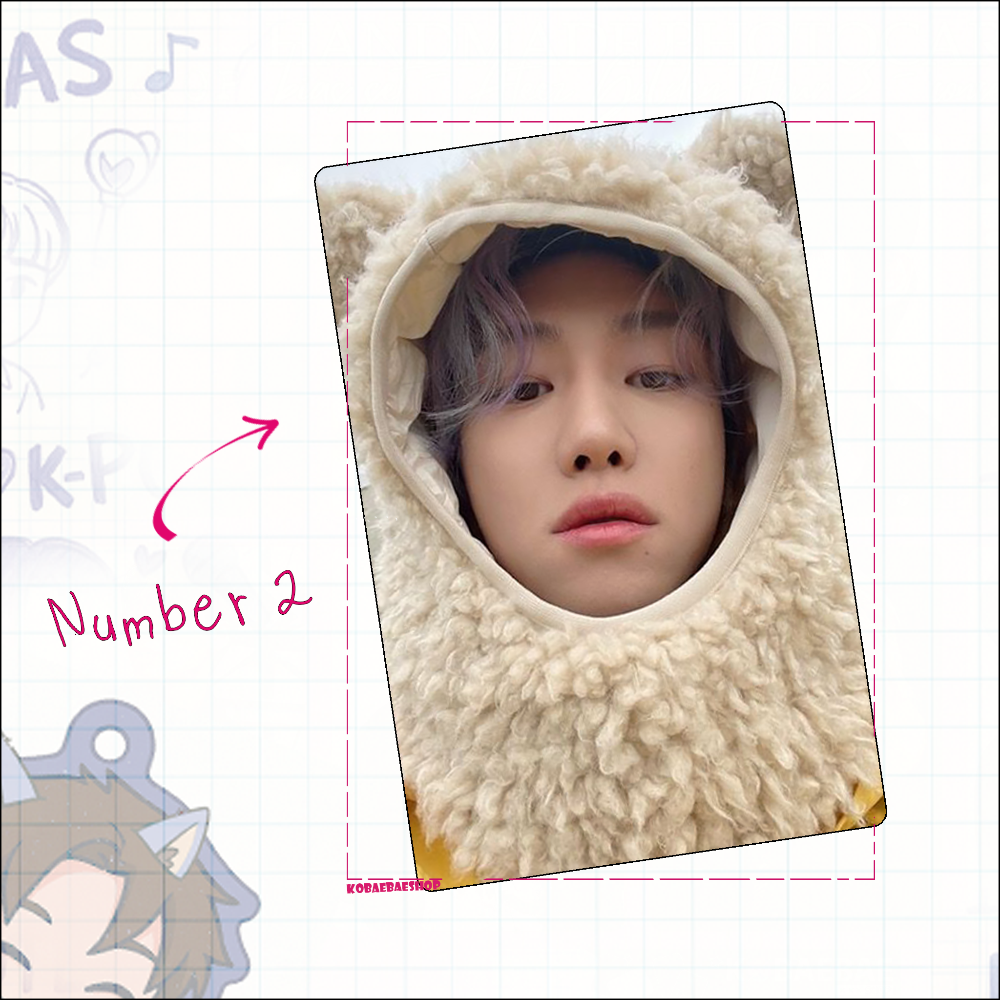 Svt - Hao Handmade photocards kpop inspired - Bias Set 1