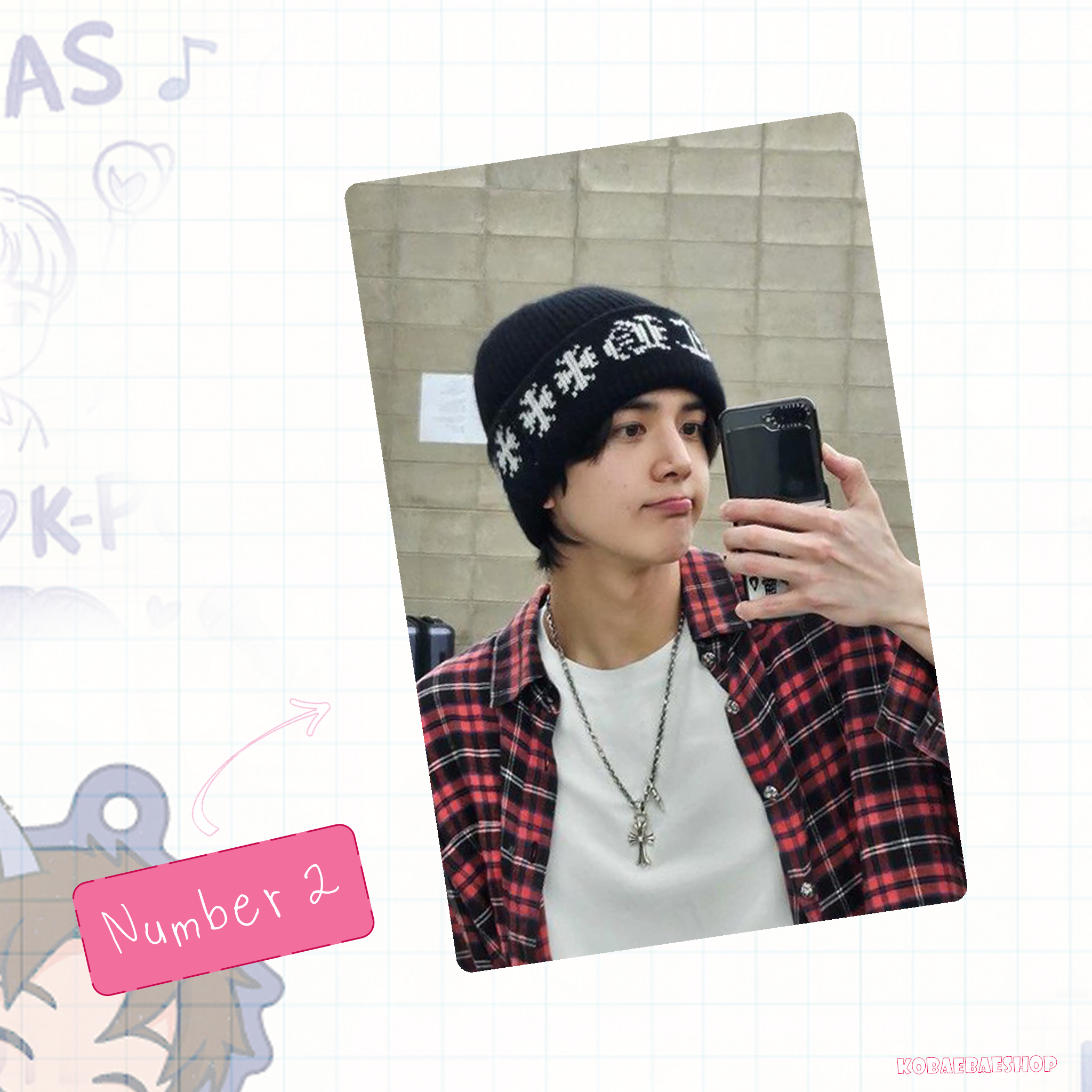 The Boyz - Younghoon handmade photocards kpop inspired - Set 1