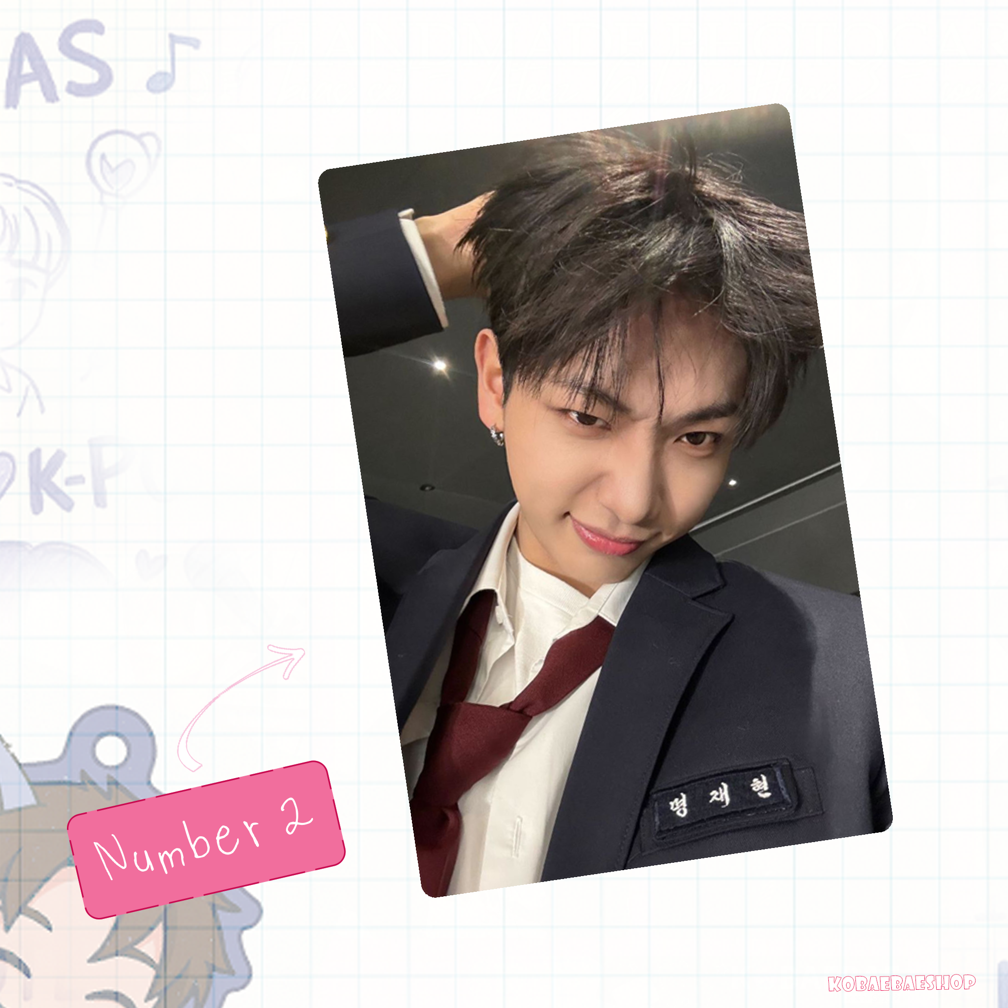 Boynextdoor - Jaehyun handmade photocards kpop inspired - Set 1