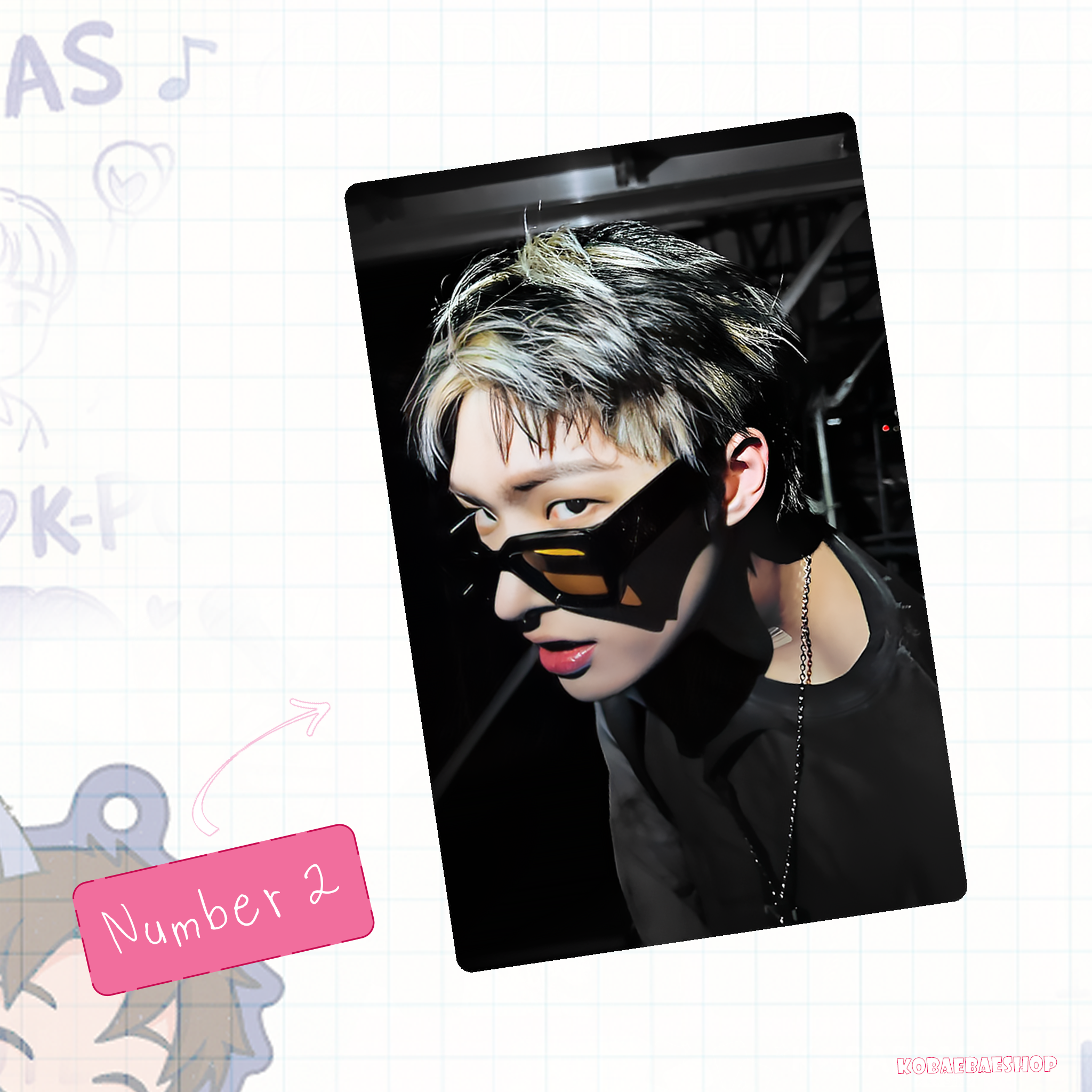 Atz - Mingi Handmade photocards kpop inspired - Bias Set 2