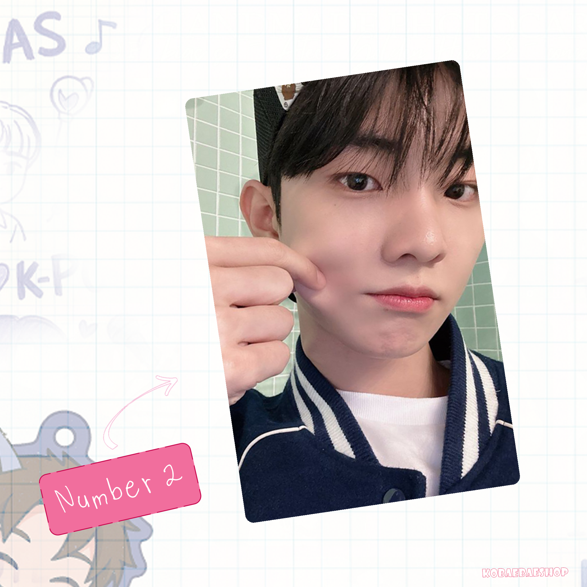 The Boyz - Q handmade photocards kpop inspired - Set 1