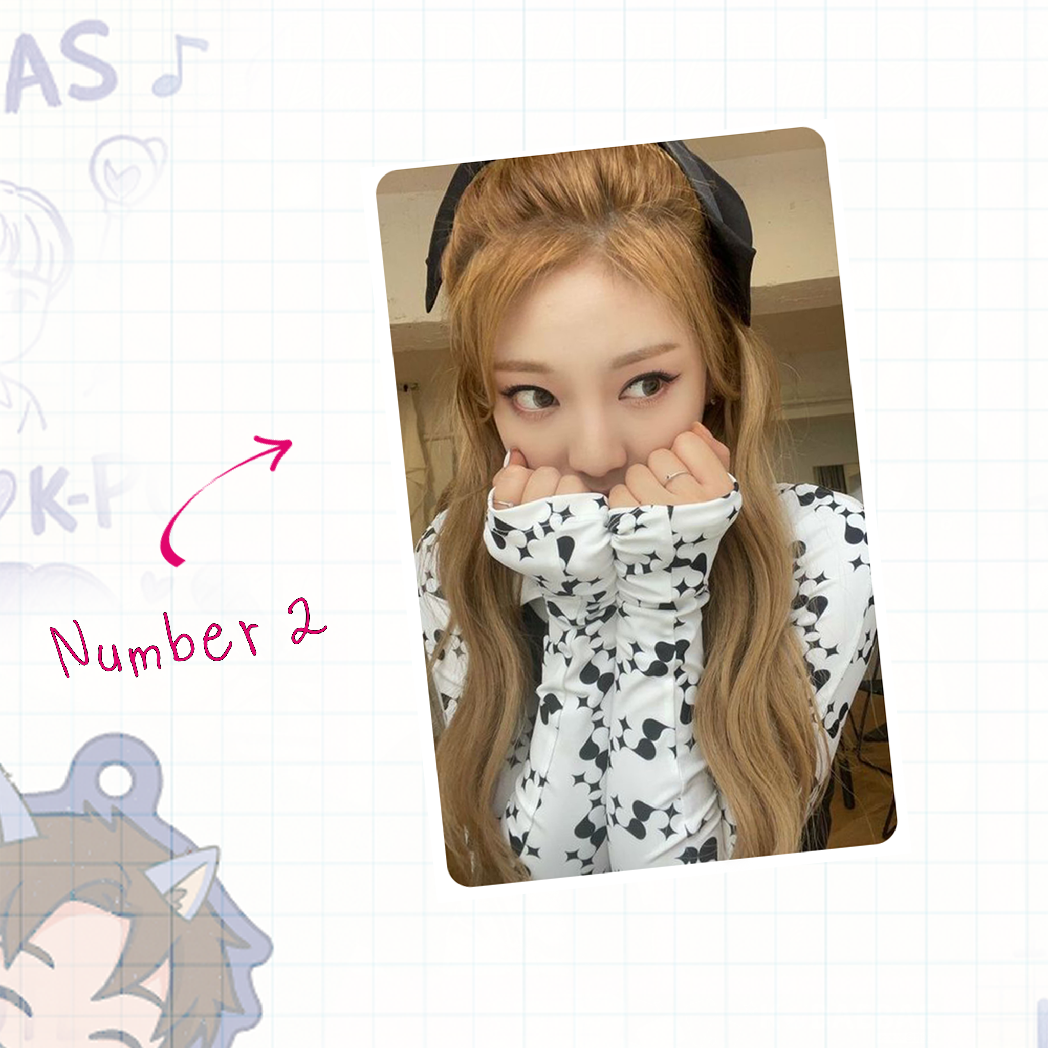 Aesp - Ning handmade photocards kpop inspired - Set 1