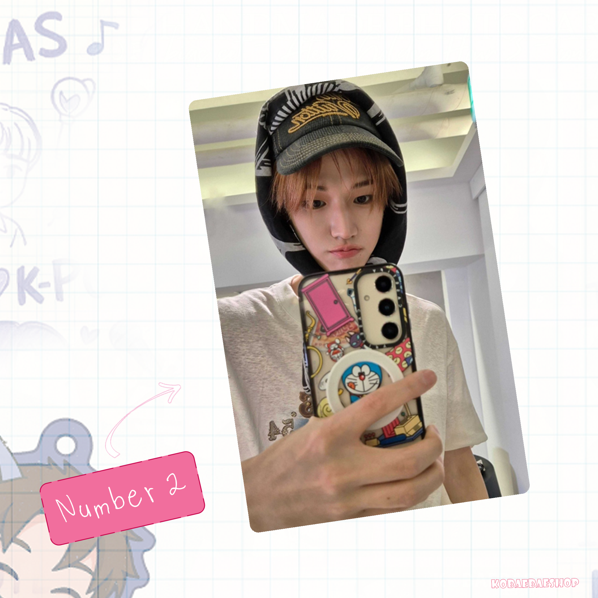 Boynextdoor - Riwoo handmade photocards kpop inspired - Set 1