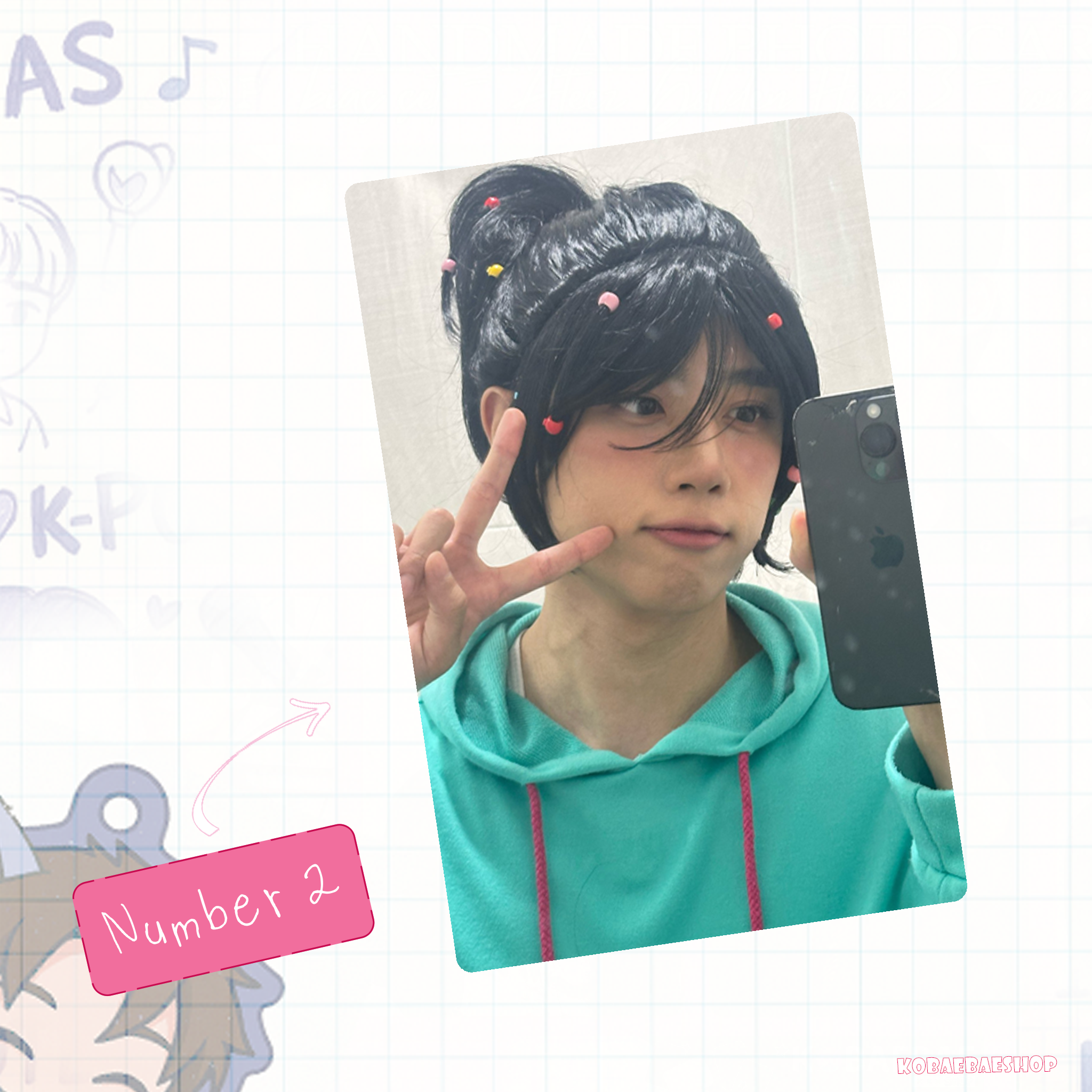The Boyz - Sunwoo handmade photocards kpop inspired - Set 1