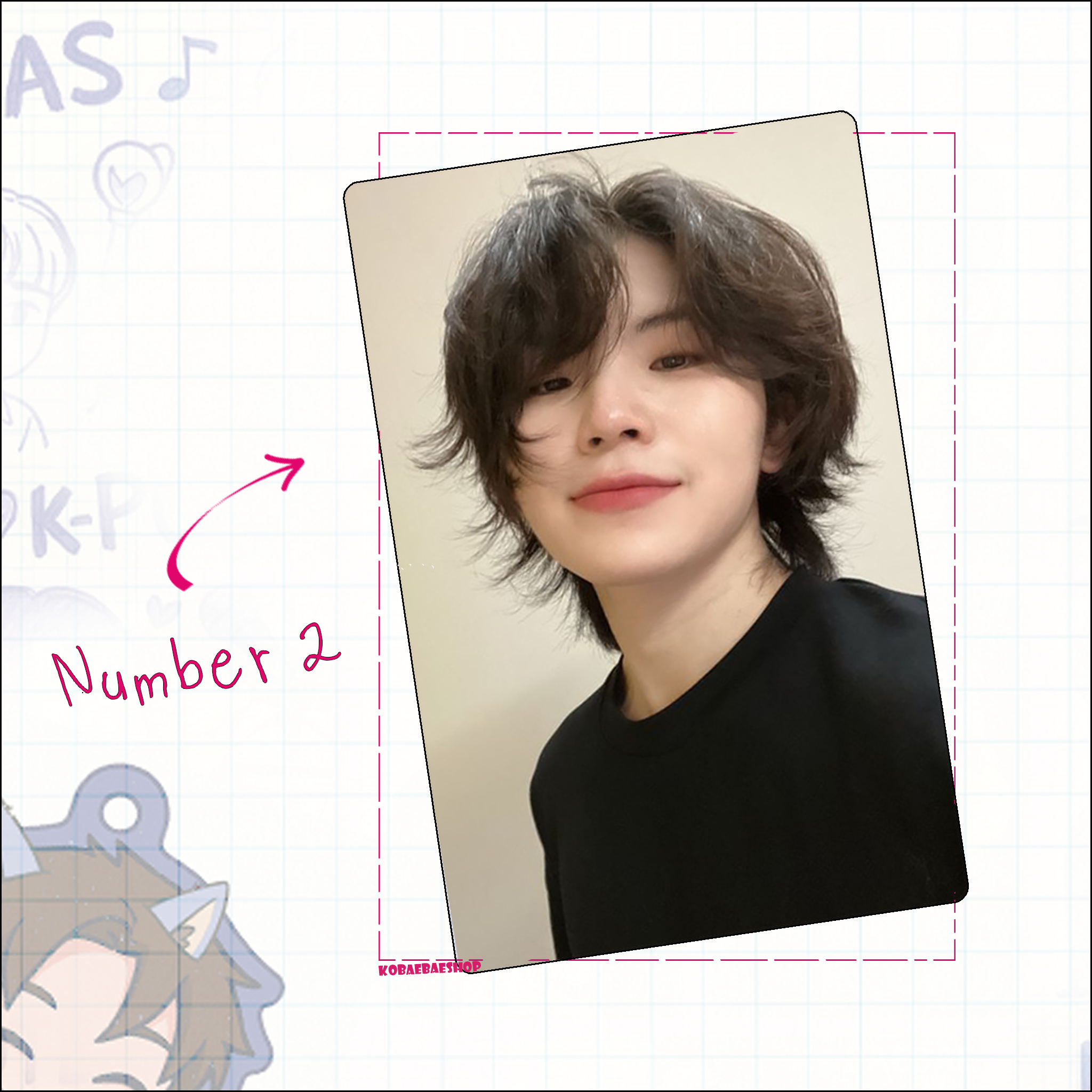 Svt - Woozi Handmade photocards kpop inspired - Bias Set 1
