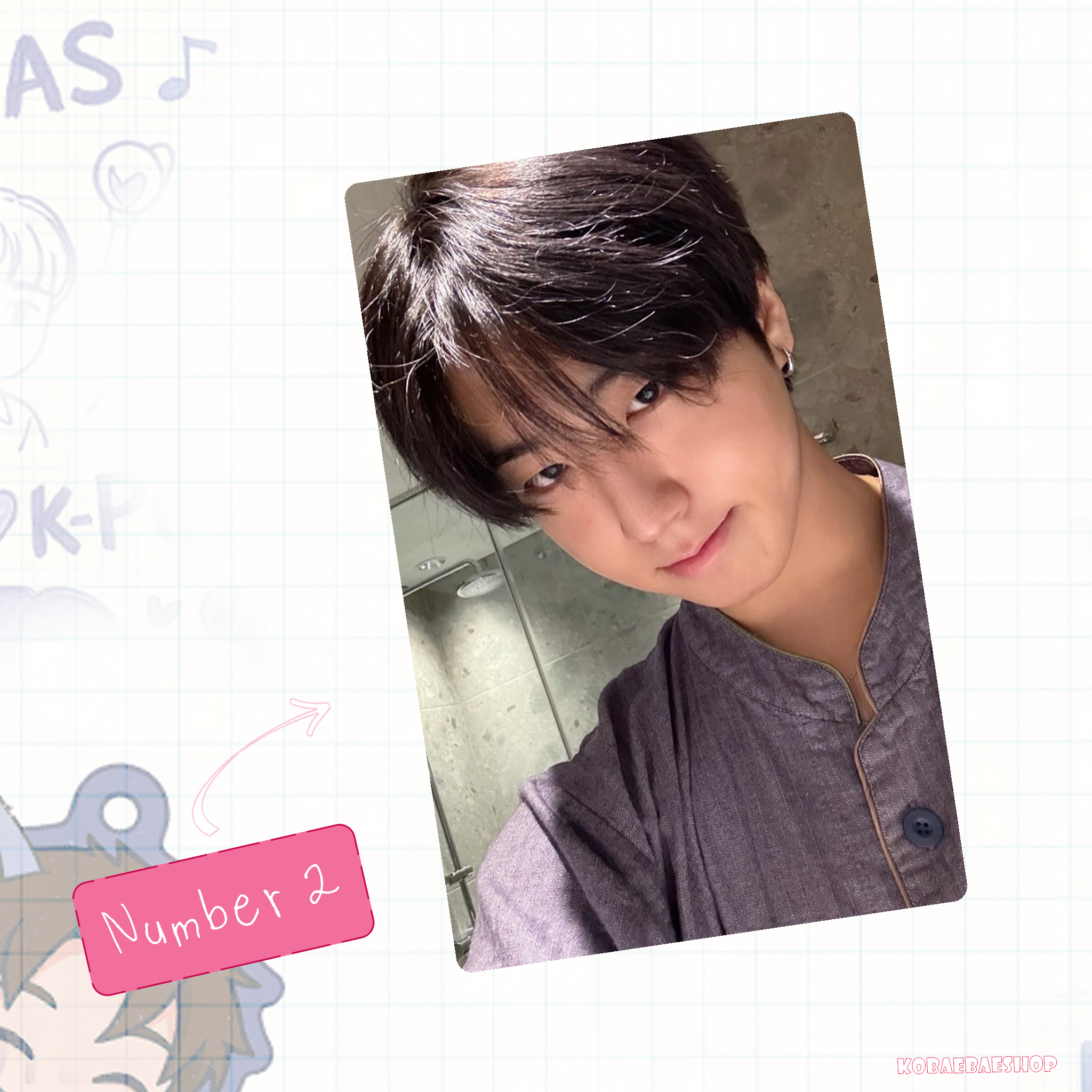 Skz - Han handmade photocards kpop inspired - Set 2