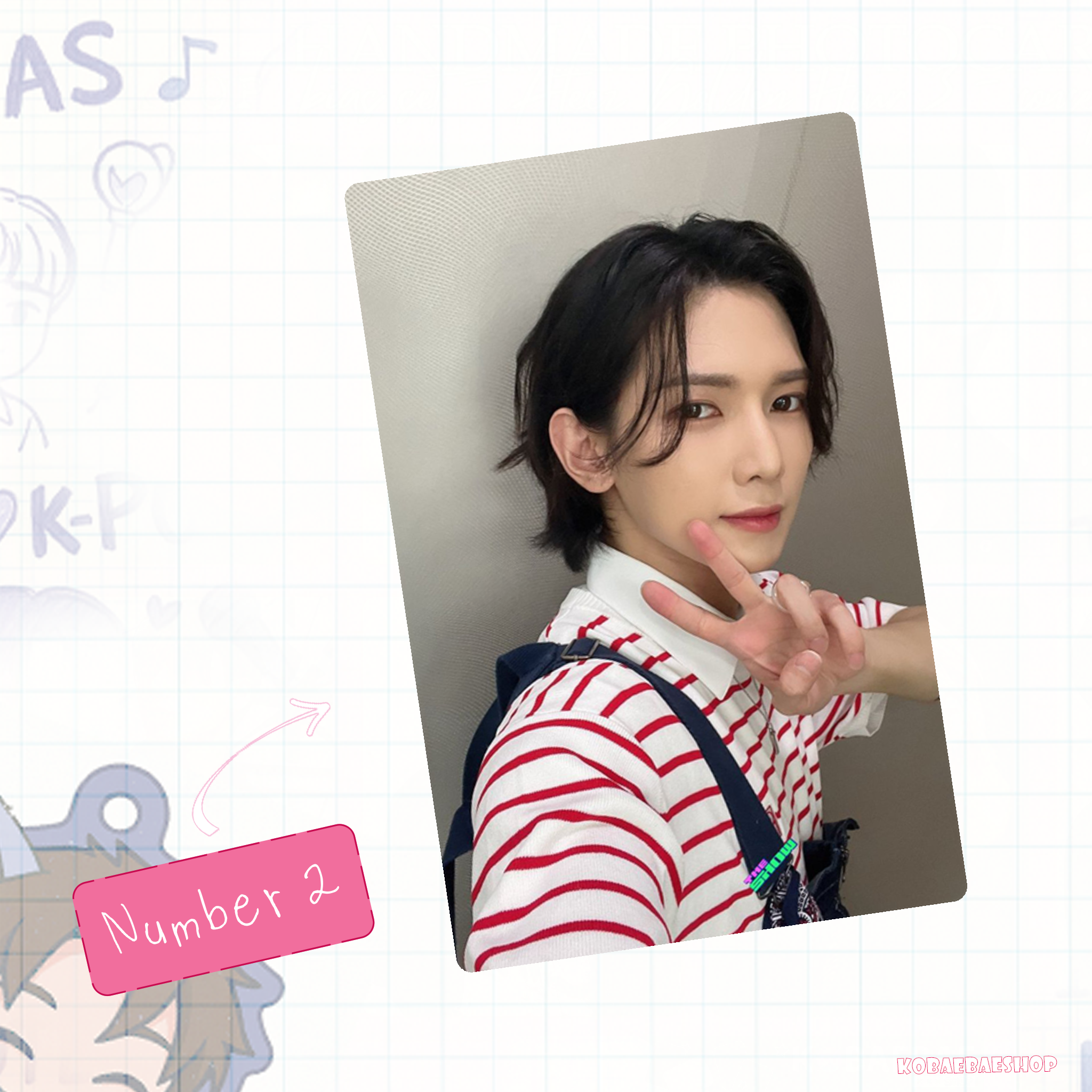 Atz - Yeo Handmade photocards kpop inspired - Bias Set 2