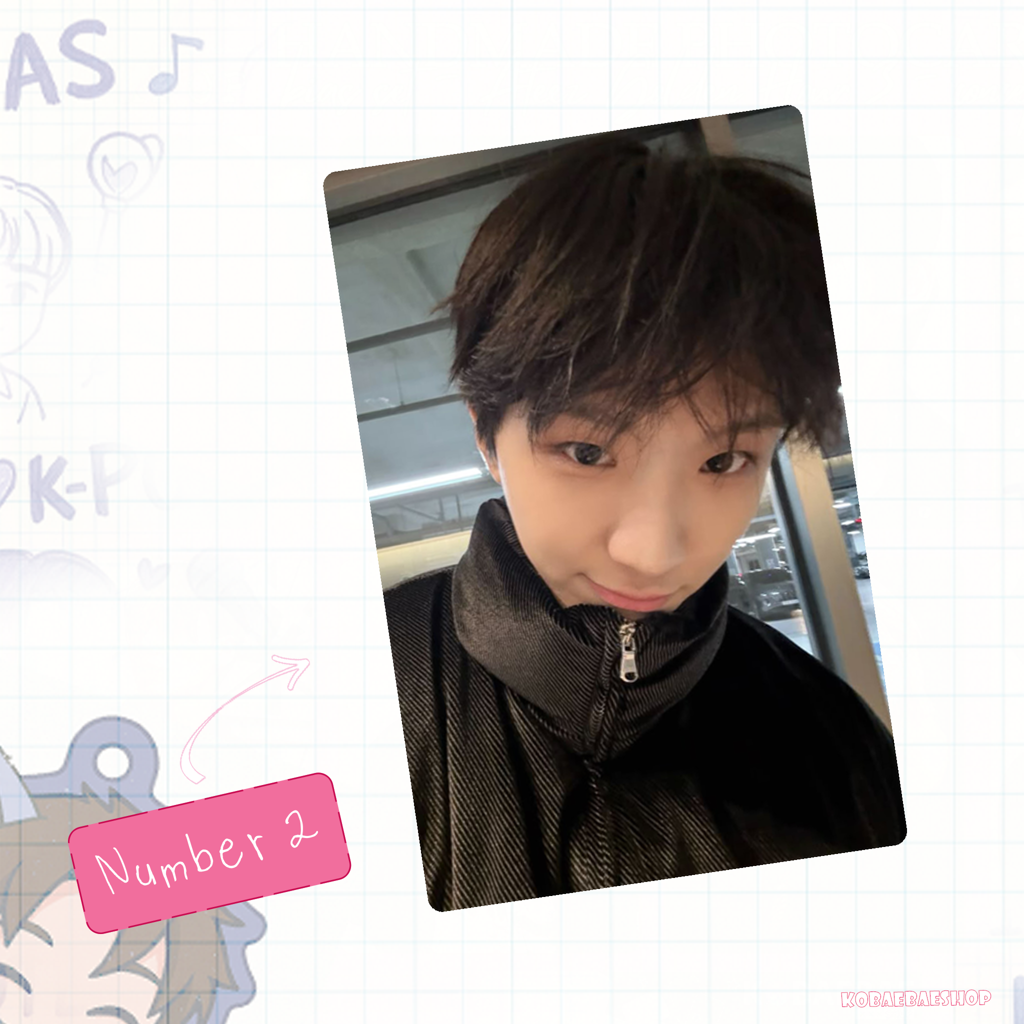 Boynextdoor - Woonhak handmade photocards kpop inspired - Set 1