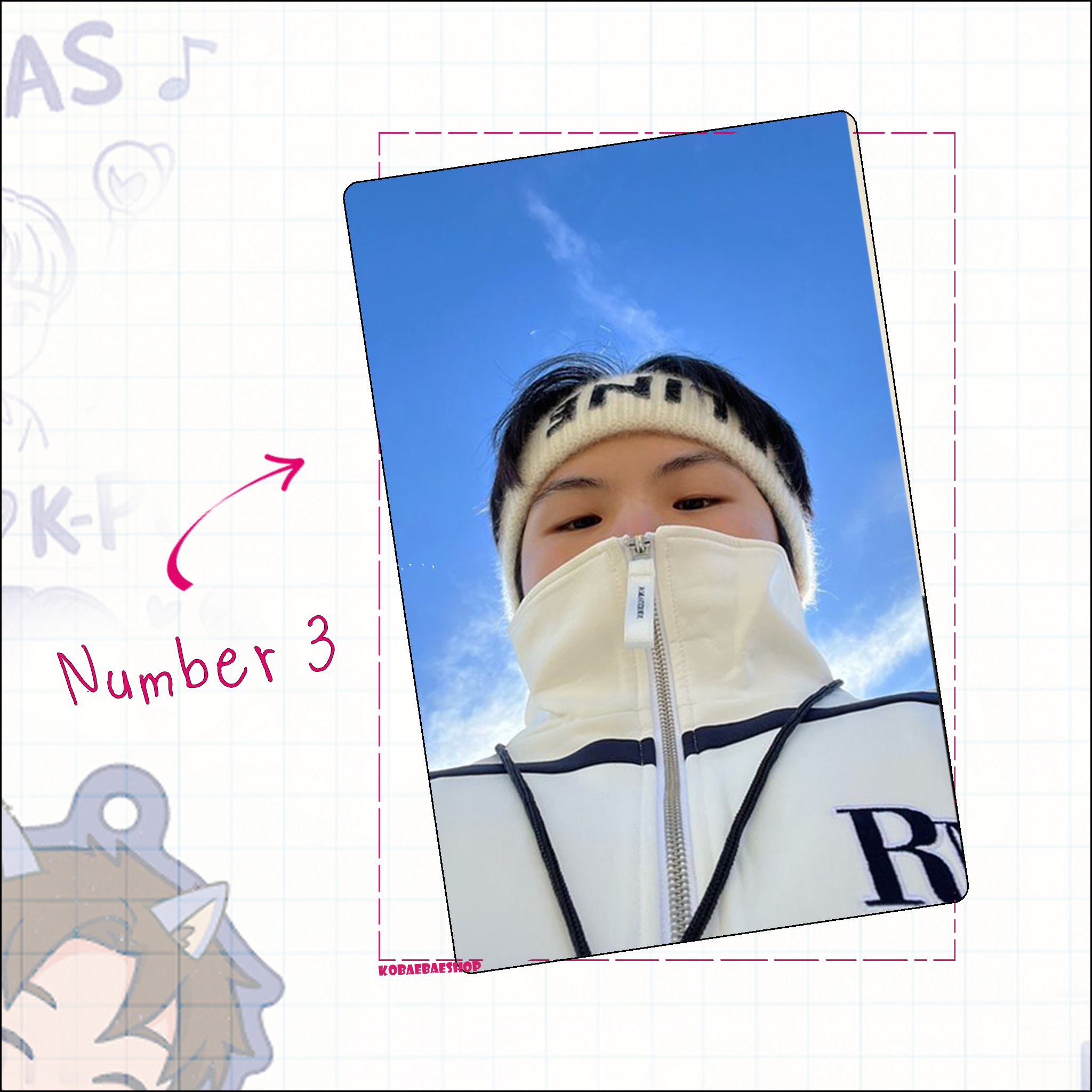 Svt - Woozi Handmade photocards kpop inspired - Bias Set 1