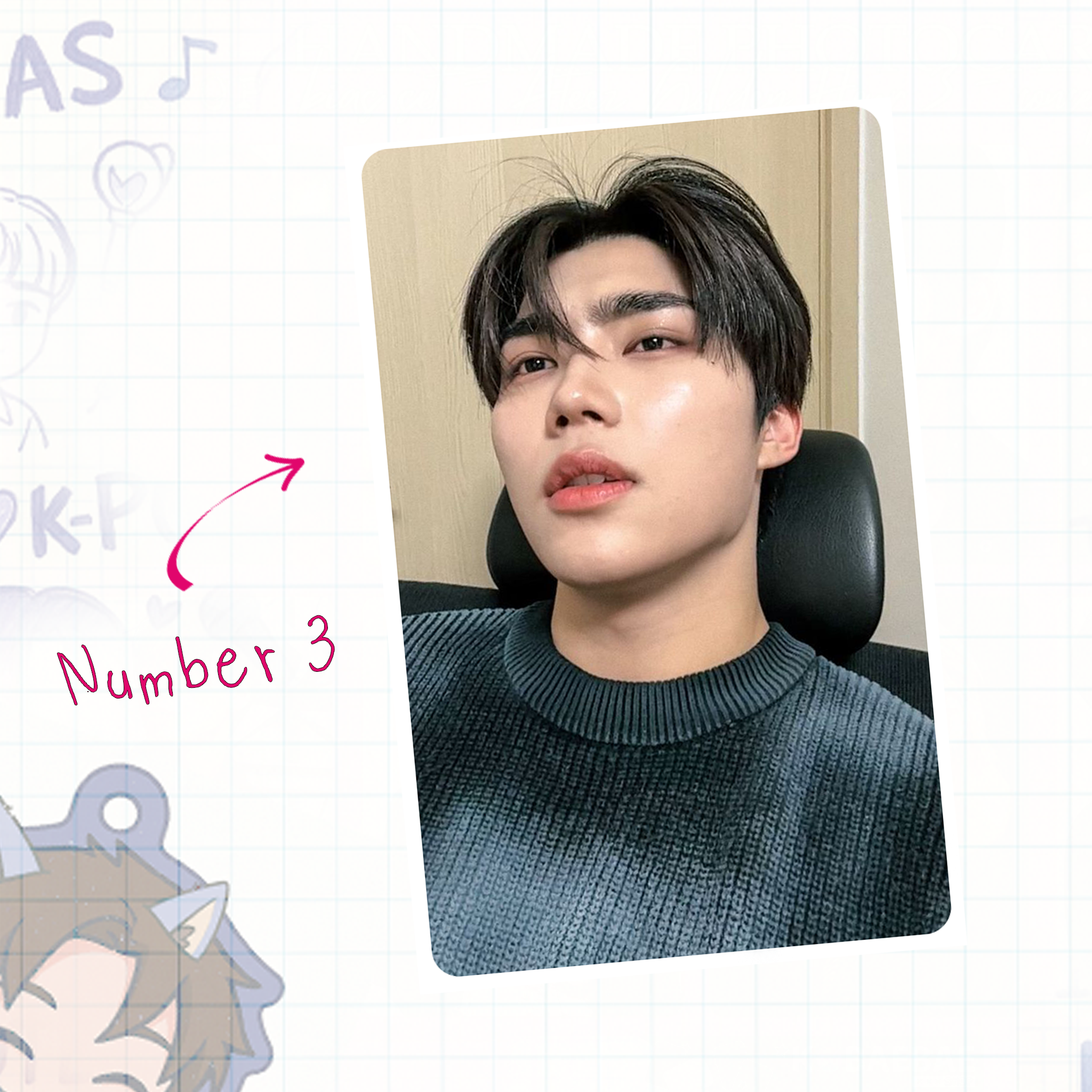 Zb1 - Gunie Handmade photocards kpop inspired - Bias Set 1