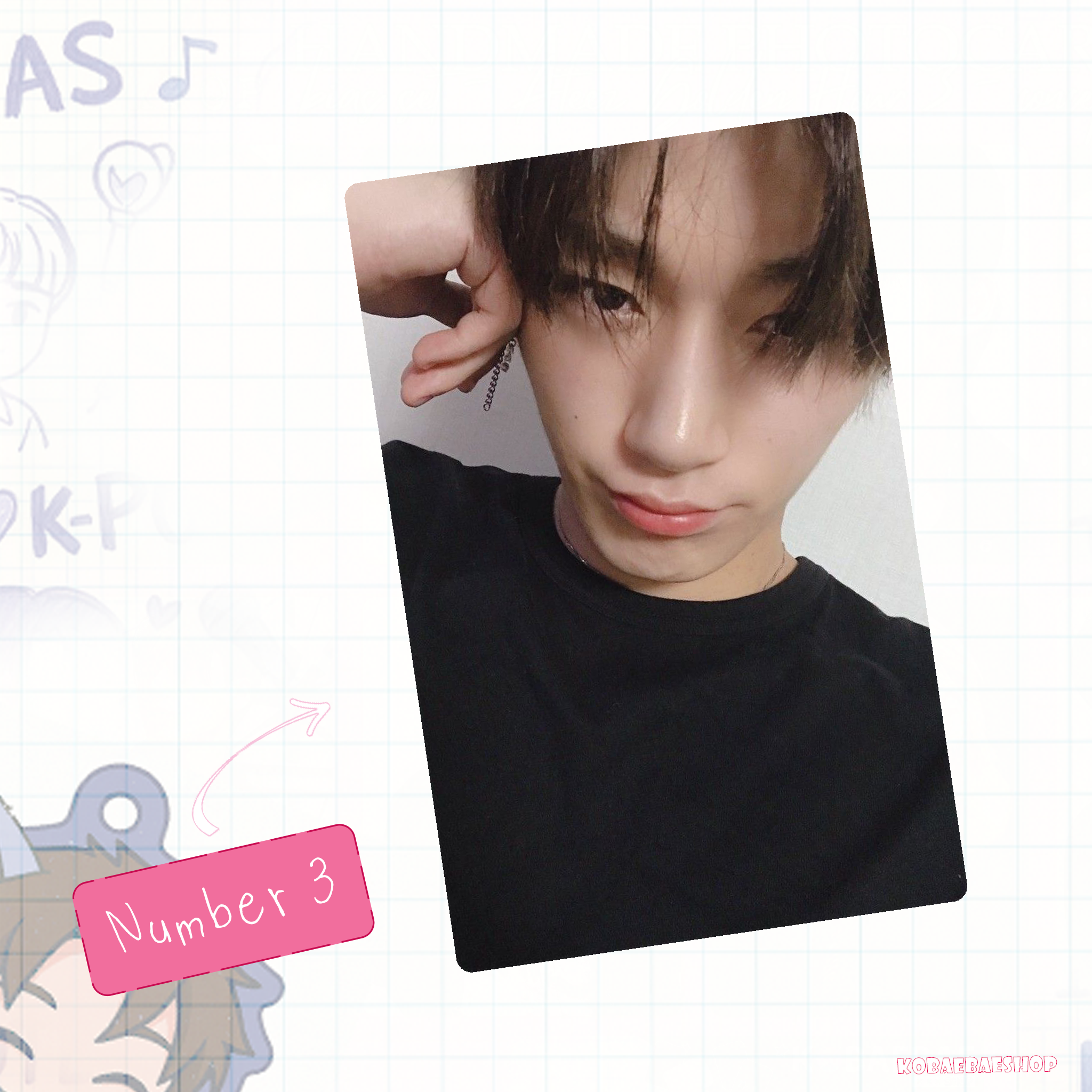 Atz - San Handmade photocards kpop inspired - Bias Set 2