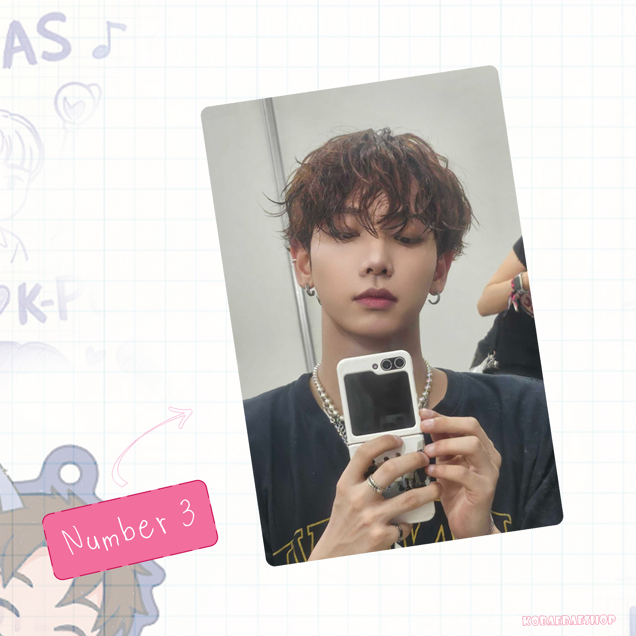 Boynextdoor - Jaehyun handmade photocards kpop inspired - Set 1