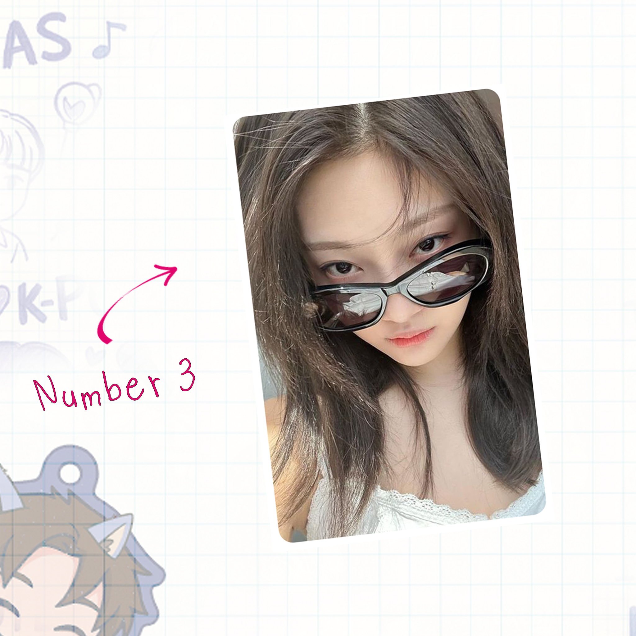 Aesp - Ning handmade photocards kpop inspired - Set 1