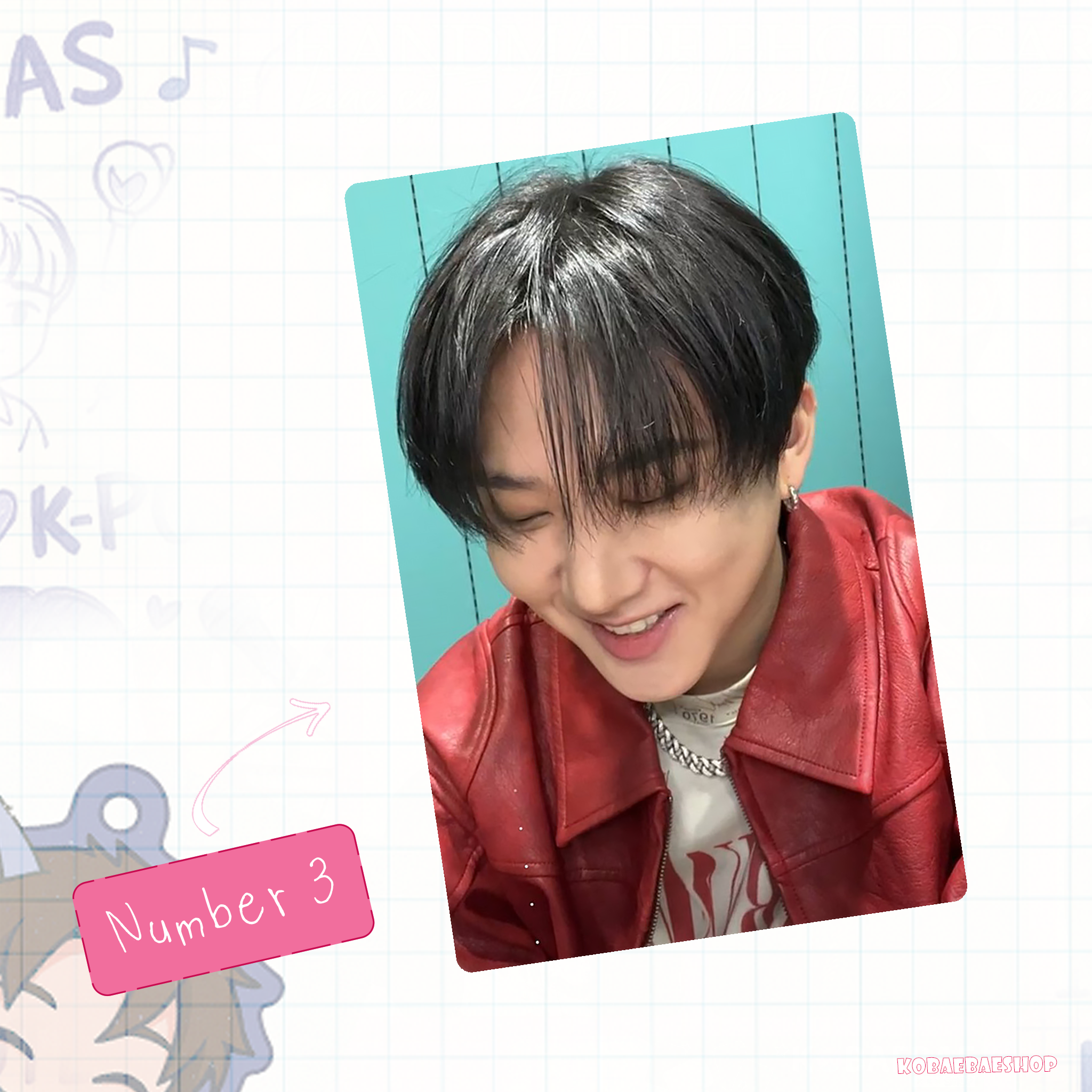 Skz - Bin handmade photocards kpop inspired - Set 2