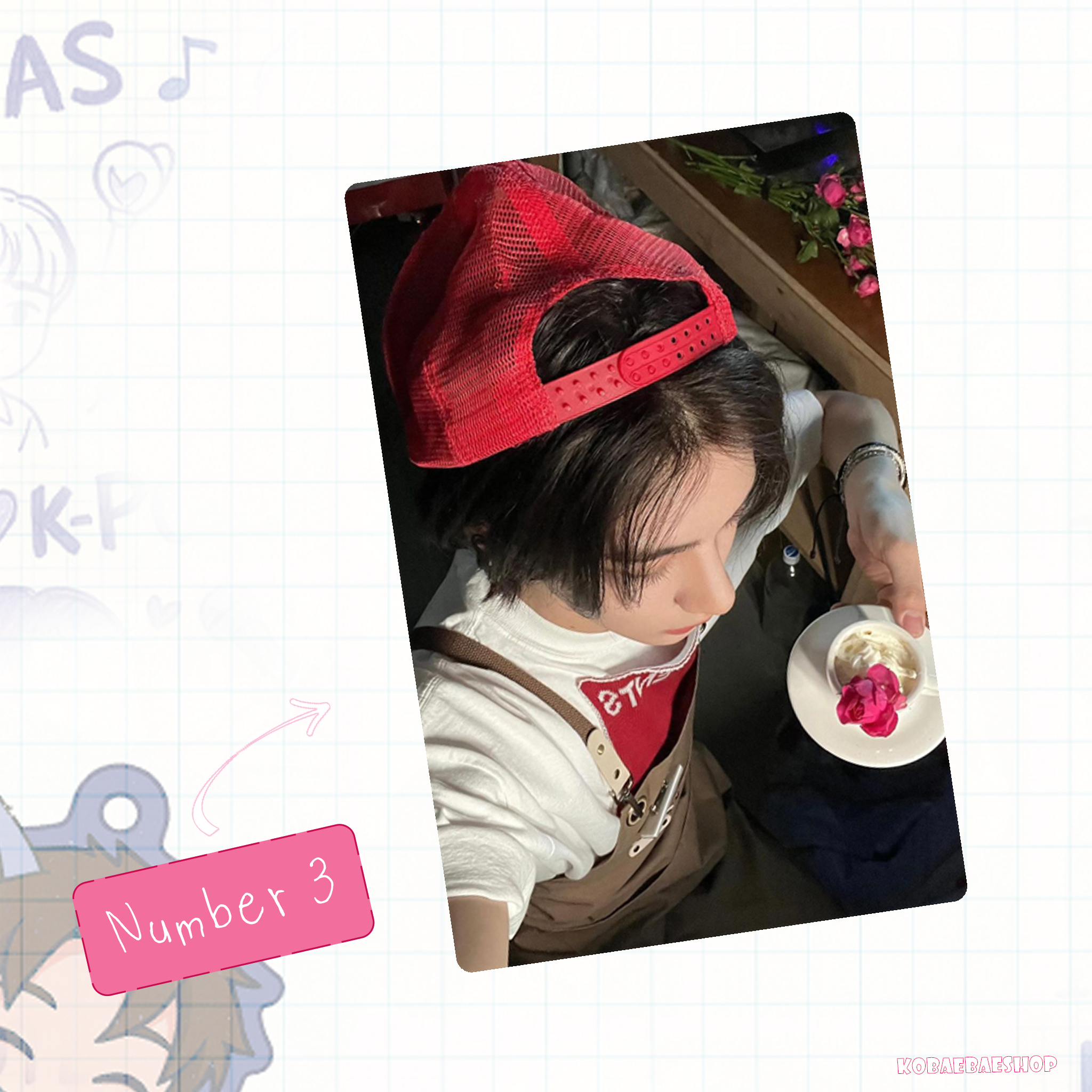 Boynextdoor - Leehan handmade photocards kpop inspired - Set 1