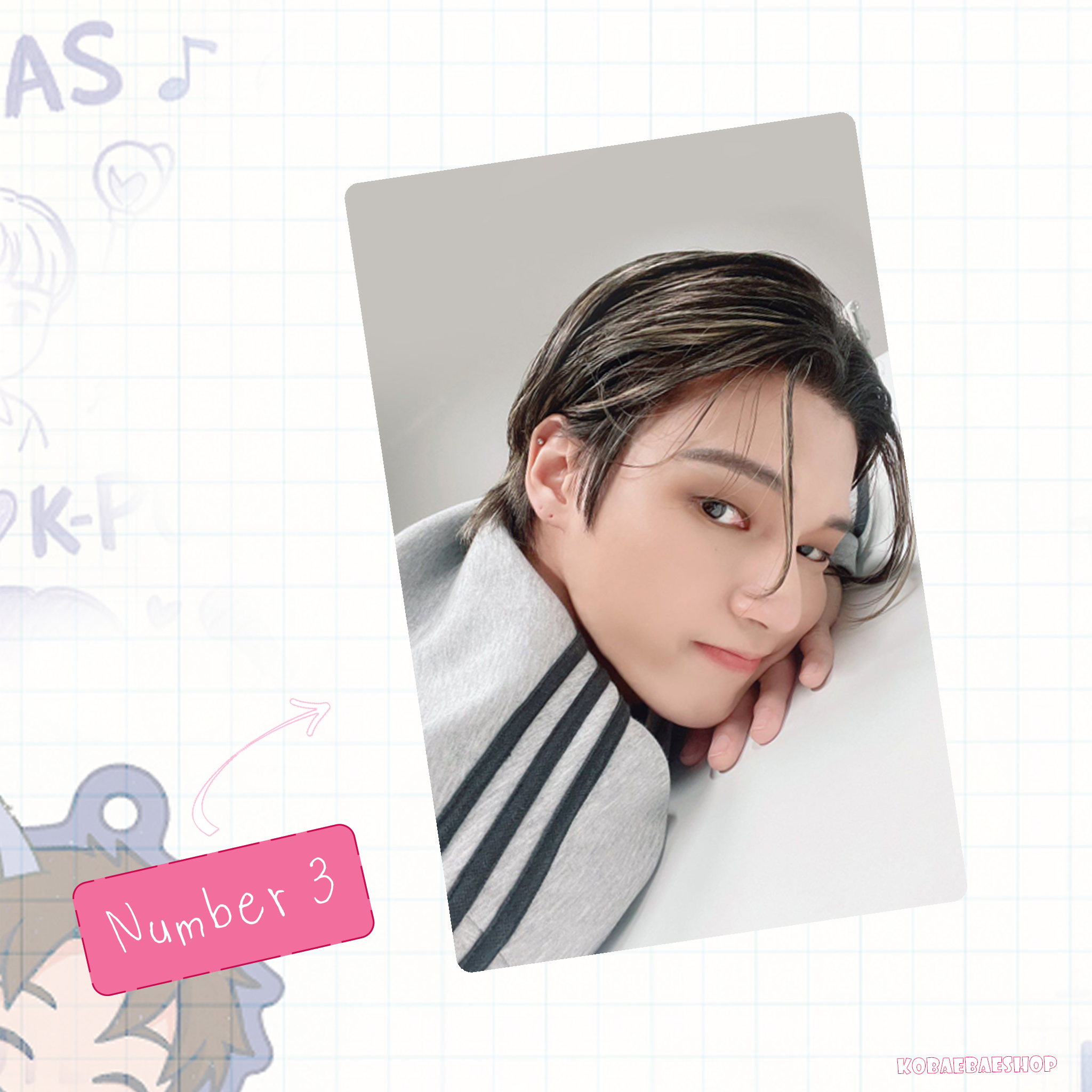 Atz - Woo Handmade photocards kpop inspired - Bias Set 2
