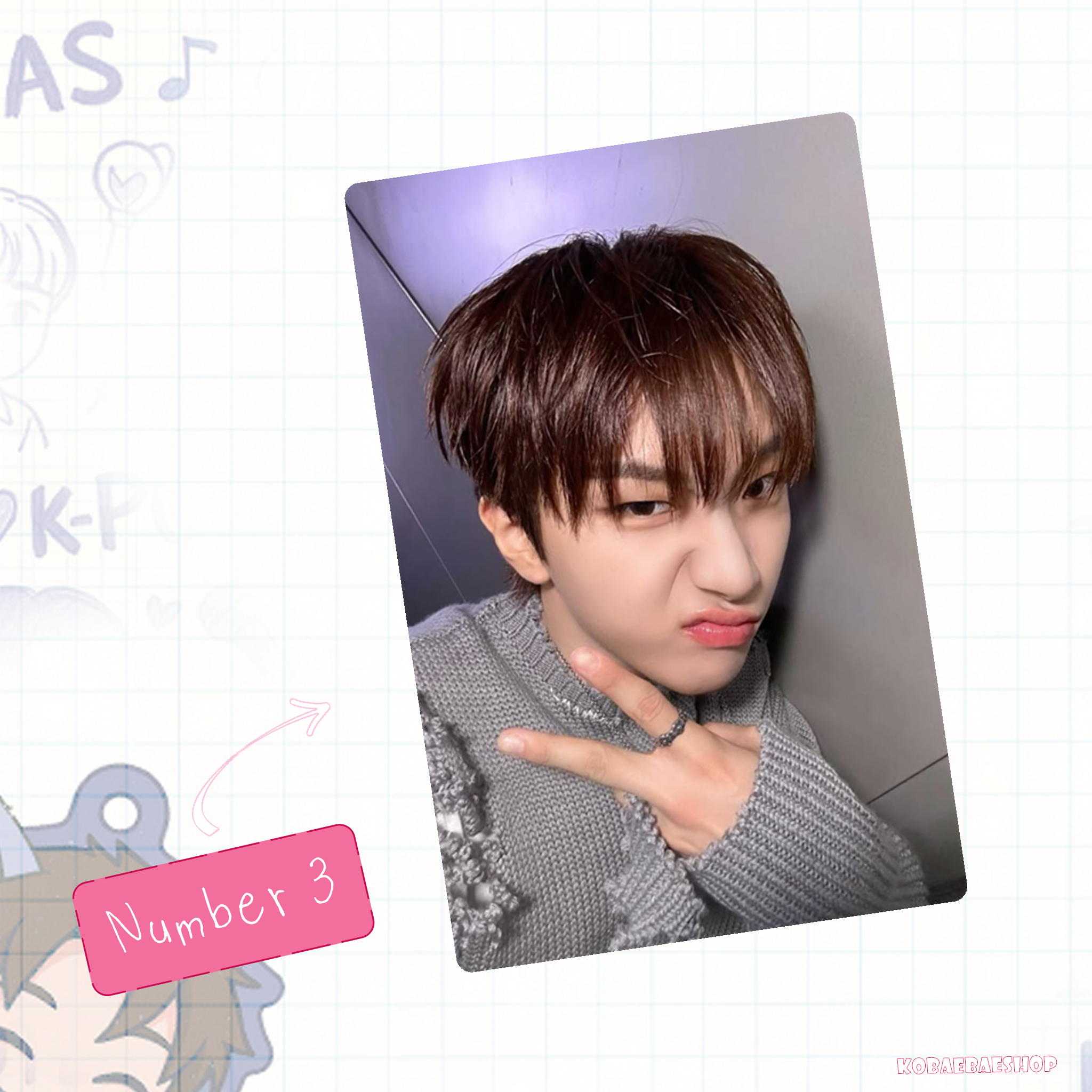 Boynextdoor - Woonhak handmade photocards kpop inspired - Set 1
