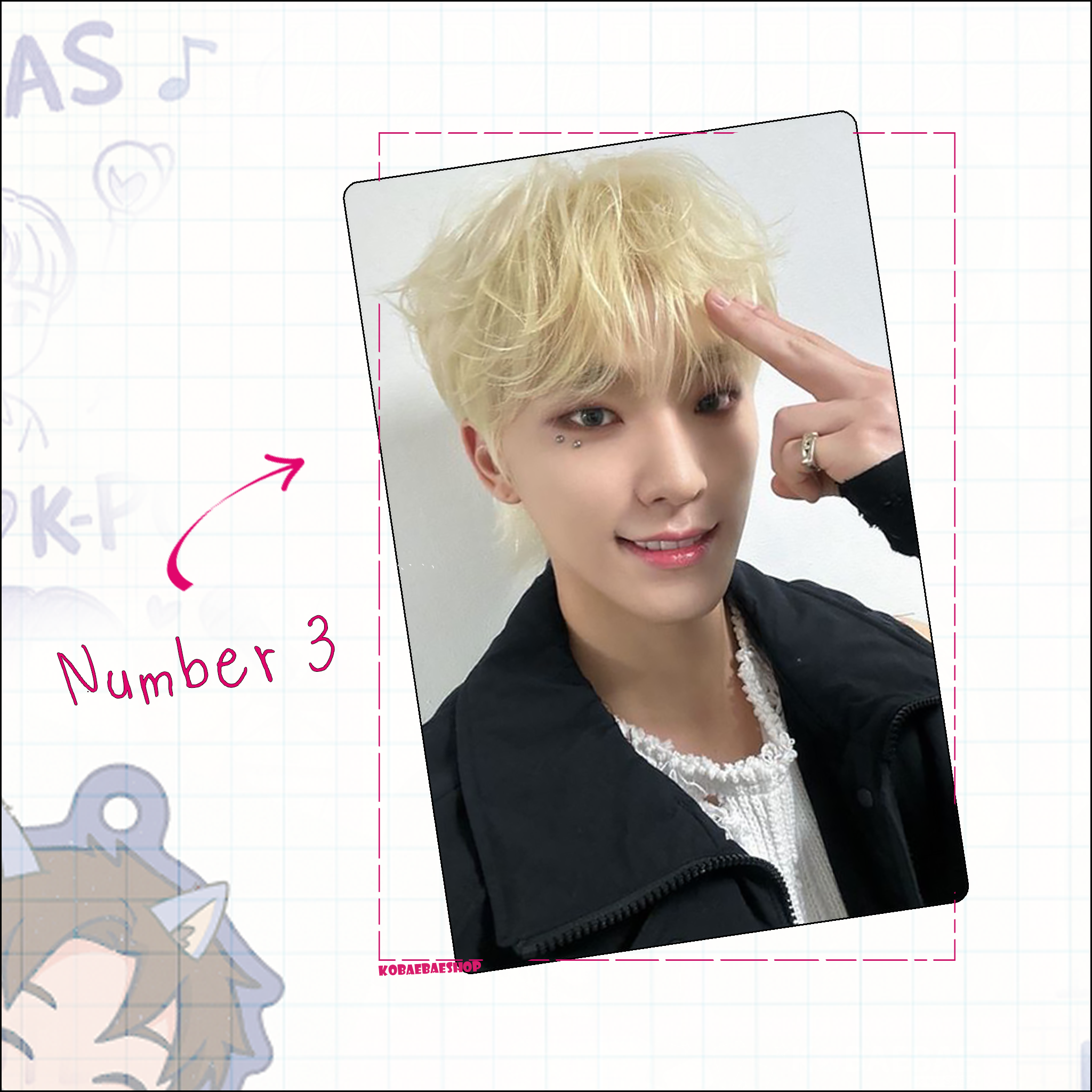 Svt - Dn Handmade photocards kpop inspired - Bias Set 1