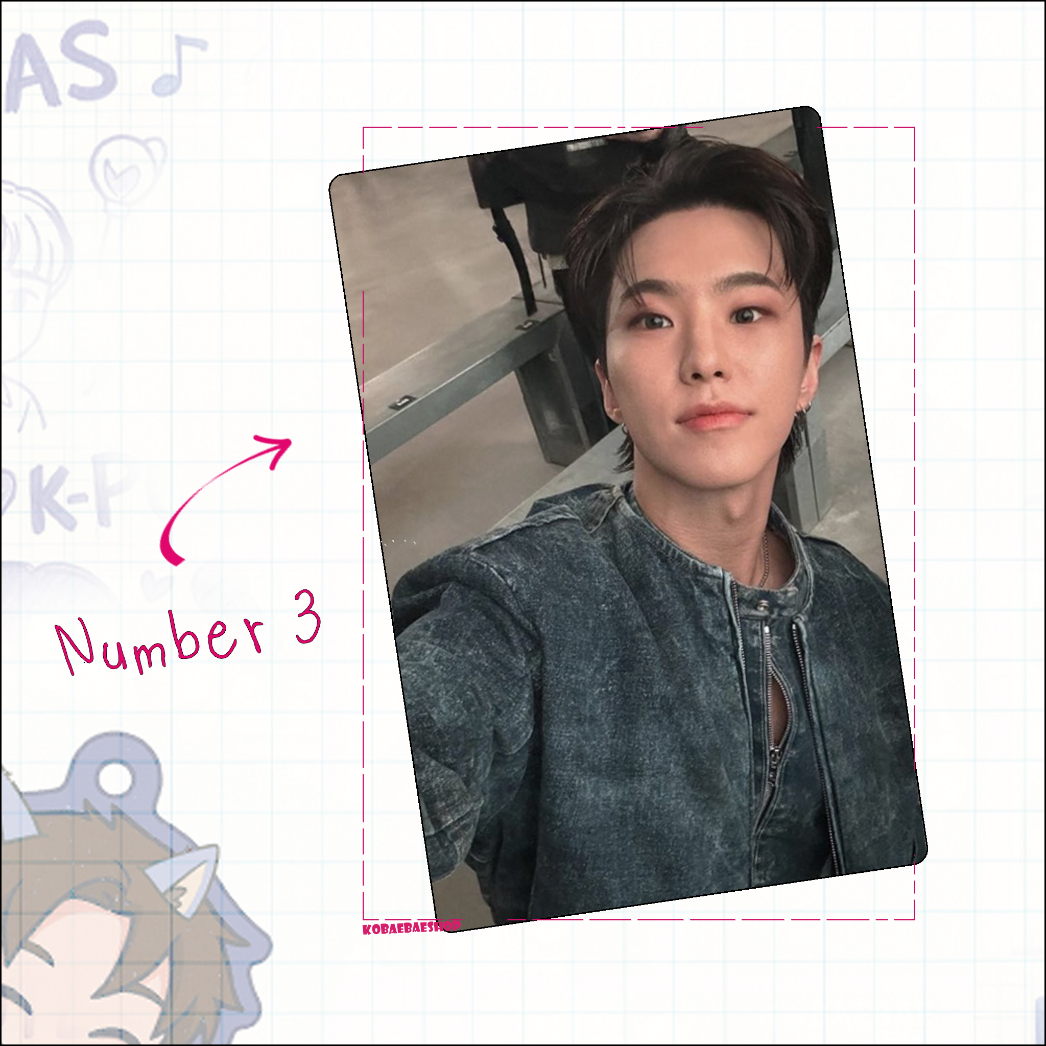 Svt - Shi Handmade photocards kpop inspired - Bias Set 1