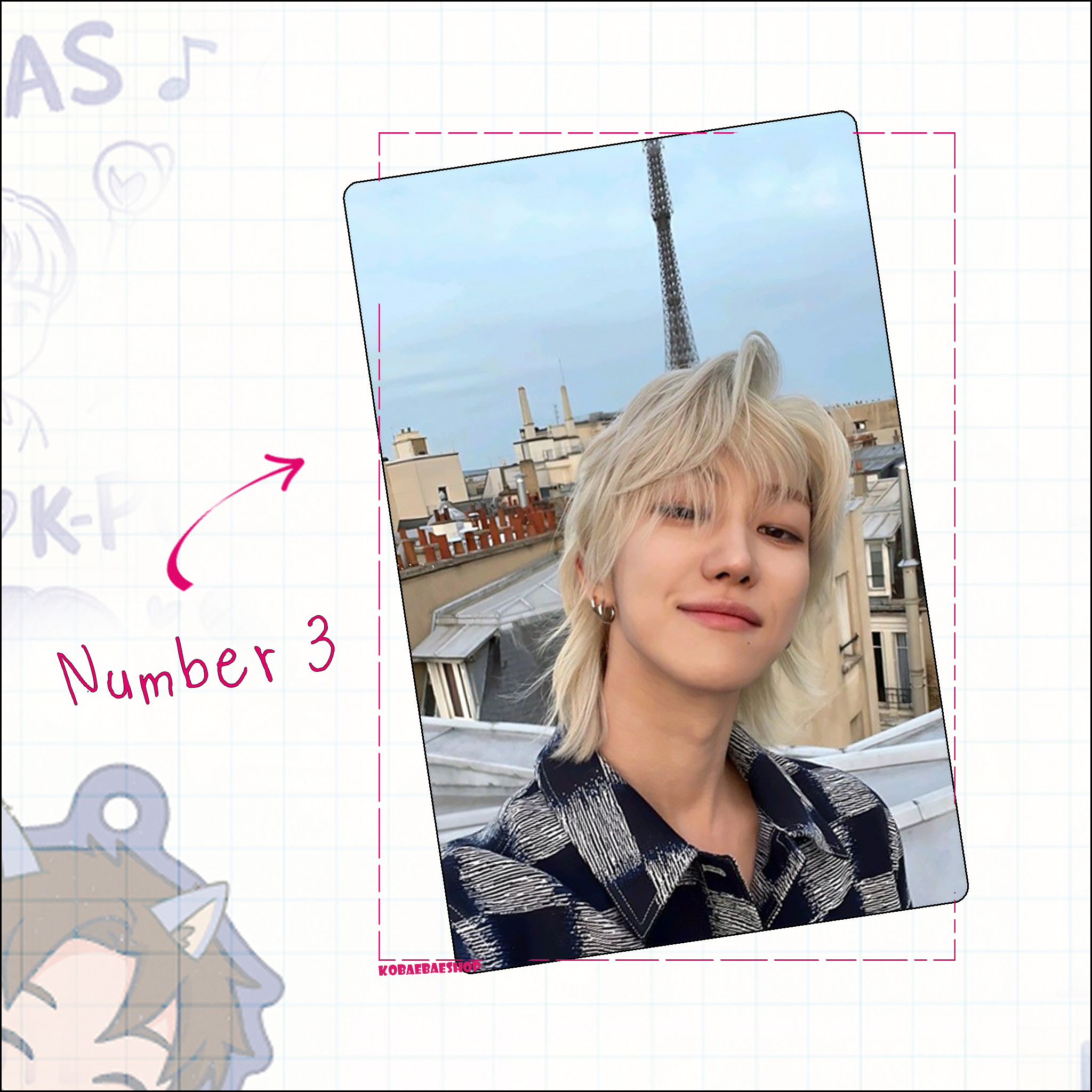 Svt - Hao Handmade photocards kpop inspired - Bias Set 1