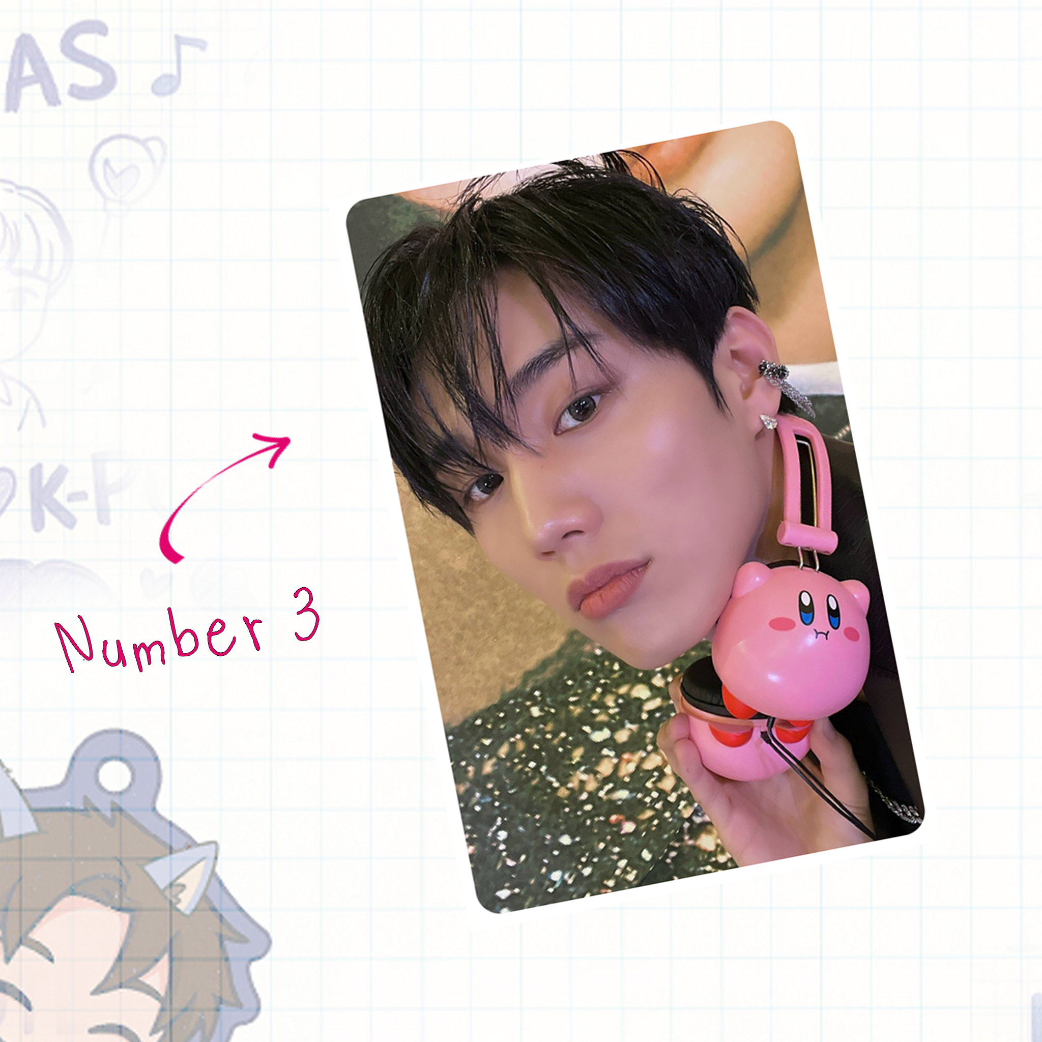 P1H - Tak handmade photocards kpop inspired - Set 1