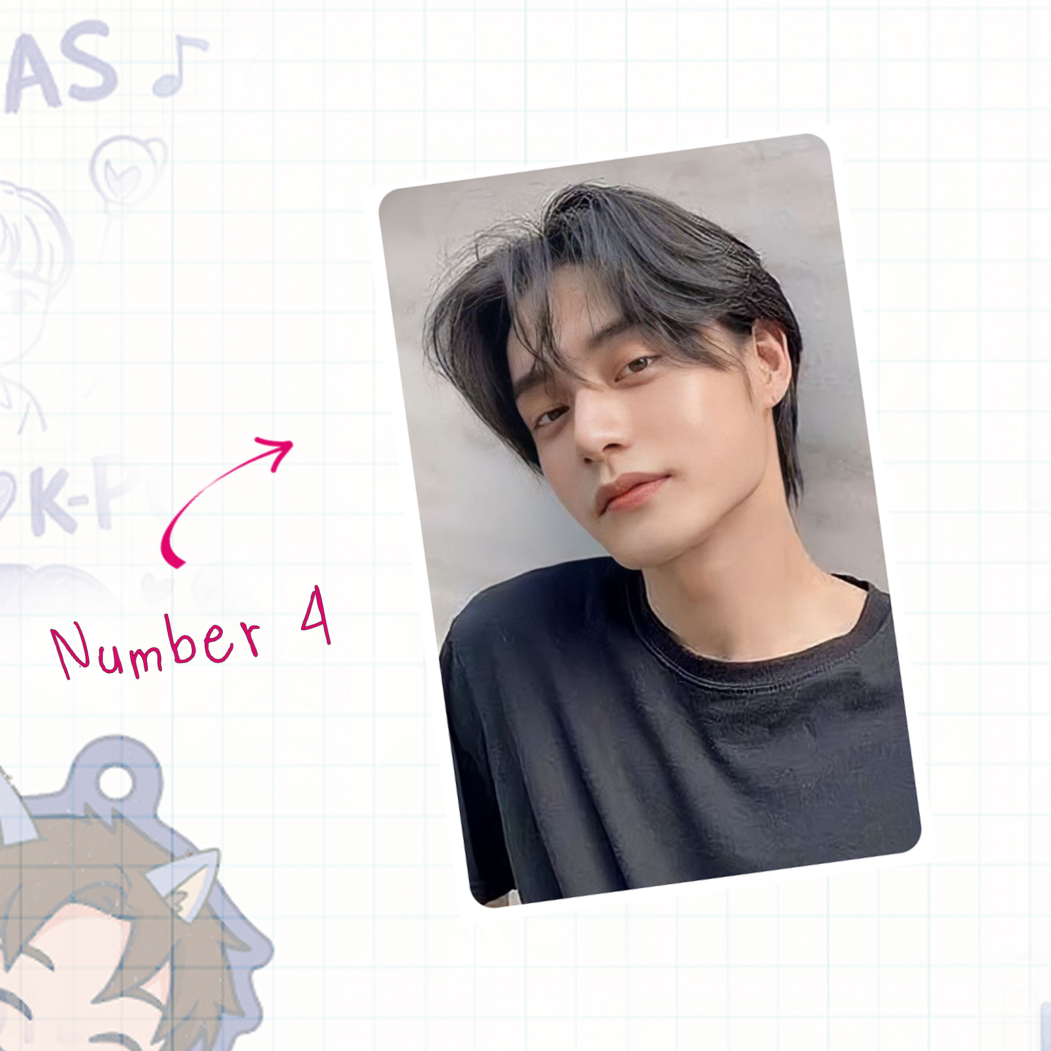 Zb1 - Jiwoo Handmade photocards kpop inspired - Bias Set 1