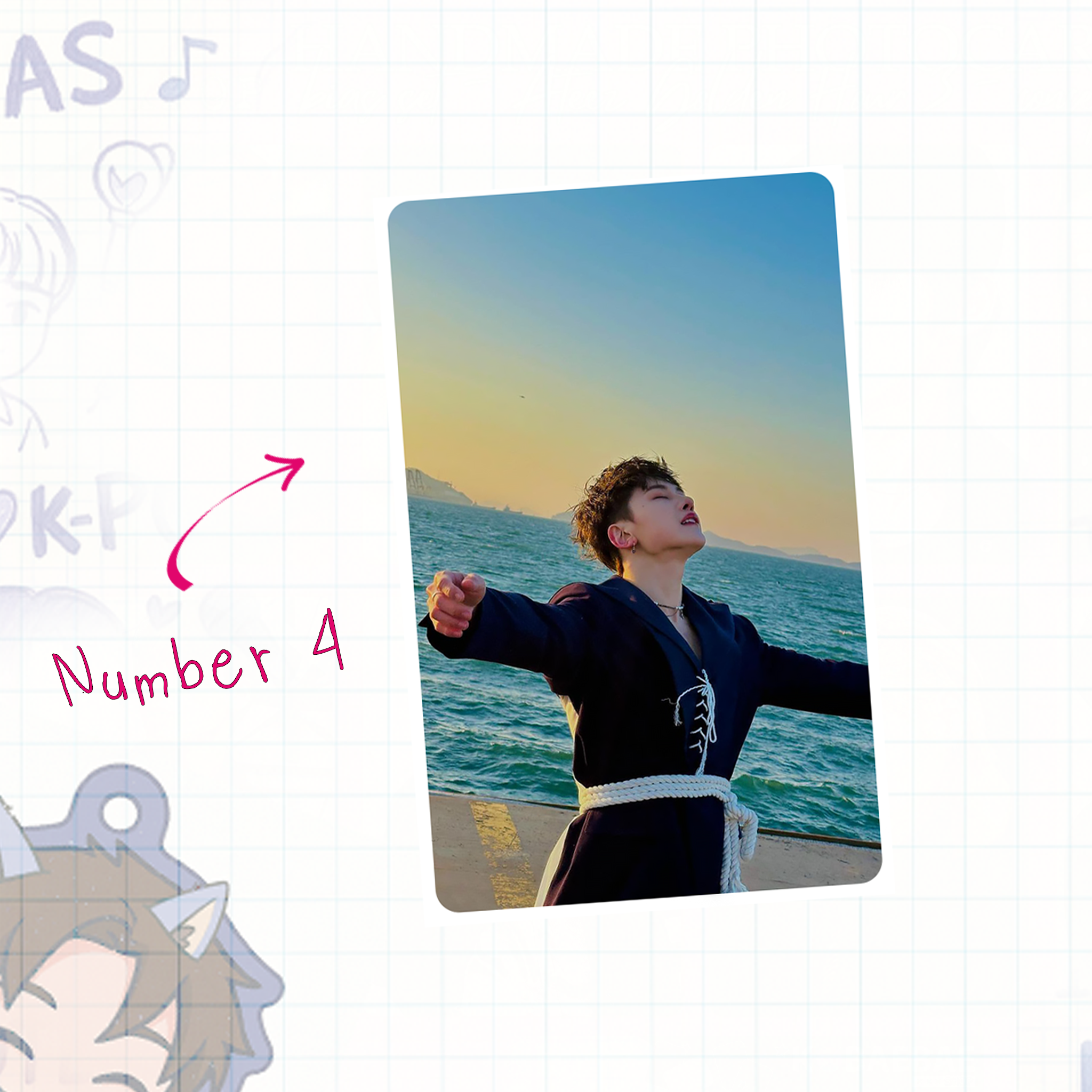 Zb1 - Machu Handmade photocards kpop inspired - Bias Set 1