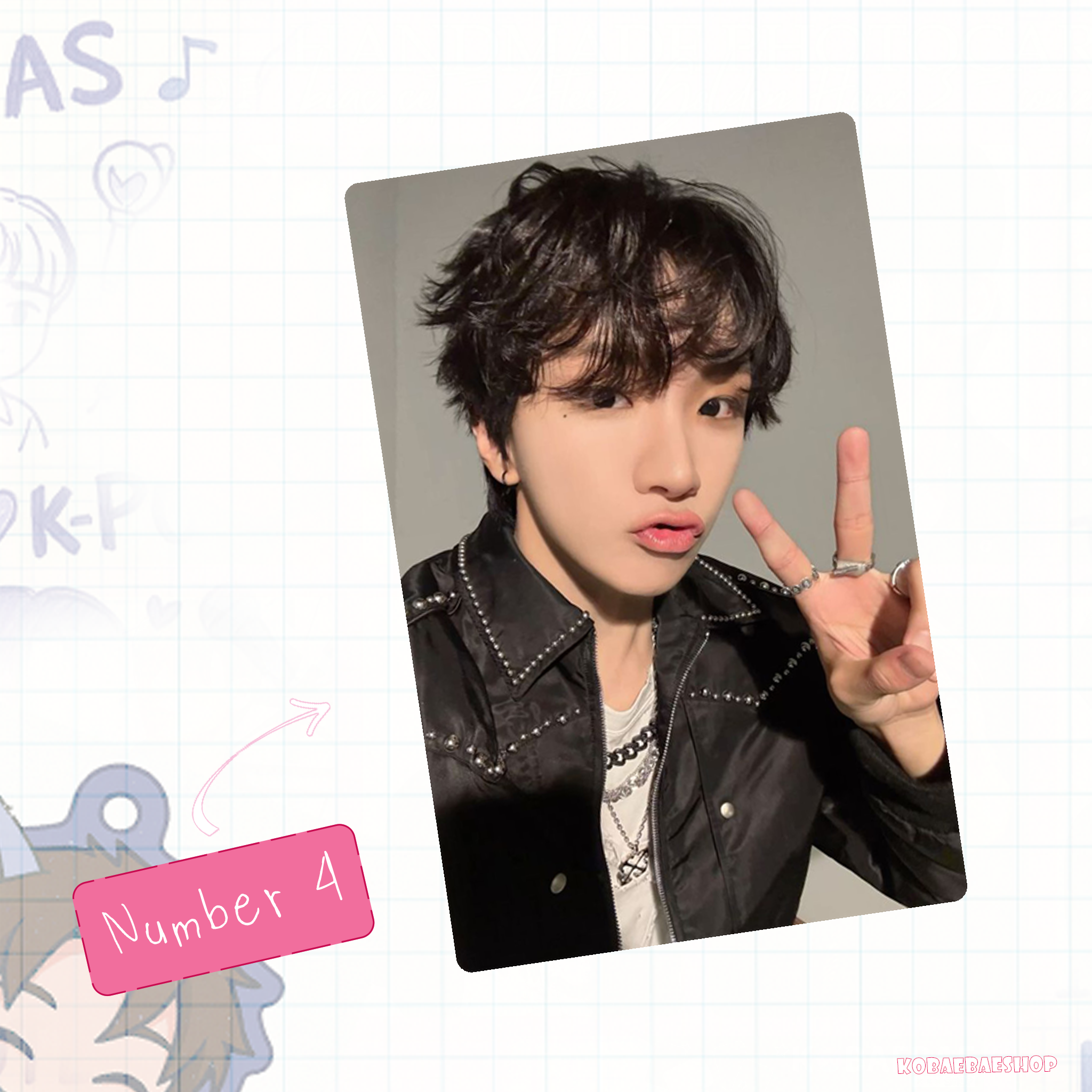 Boynextdoor - Woonhak handmade photocards kpop inspired - Set 1