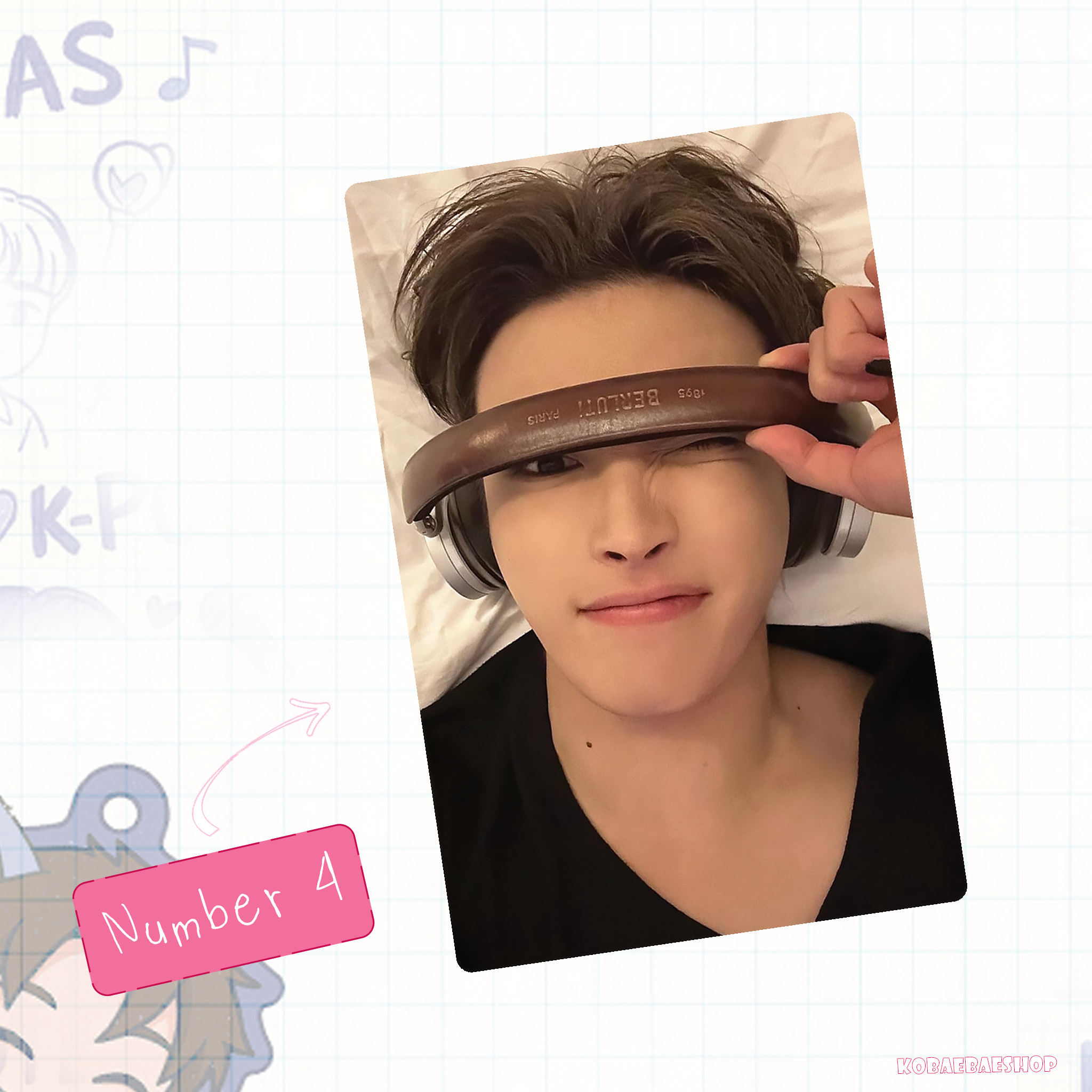 Atz - Joong Handmade photocards kpop inspired - Bias Set 2