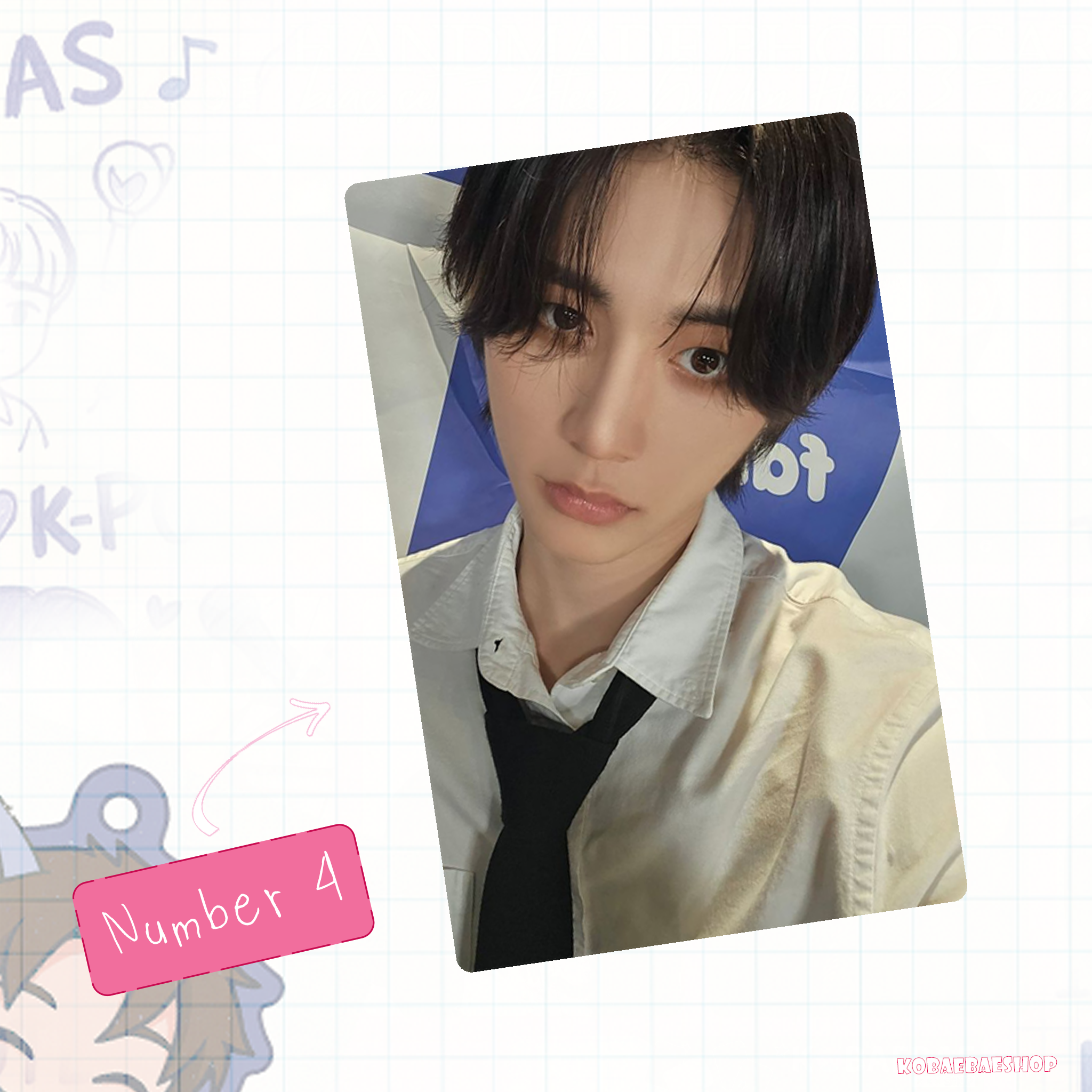 Boynextdoor - Taesan handmade photocards kpop inspired - Set 1