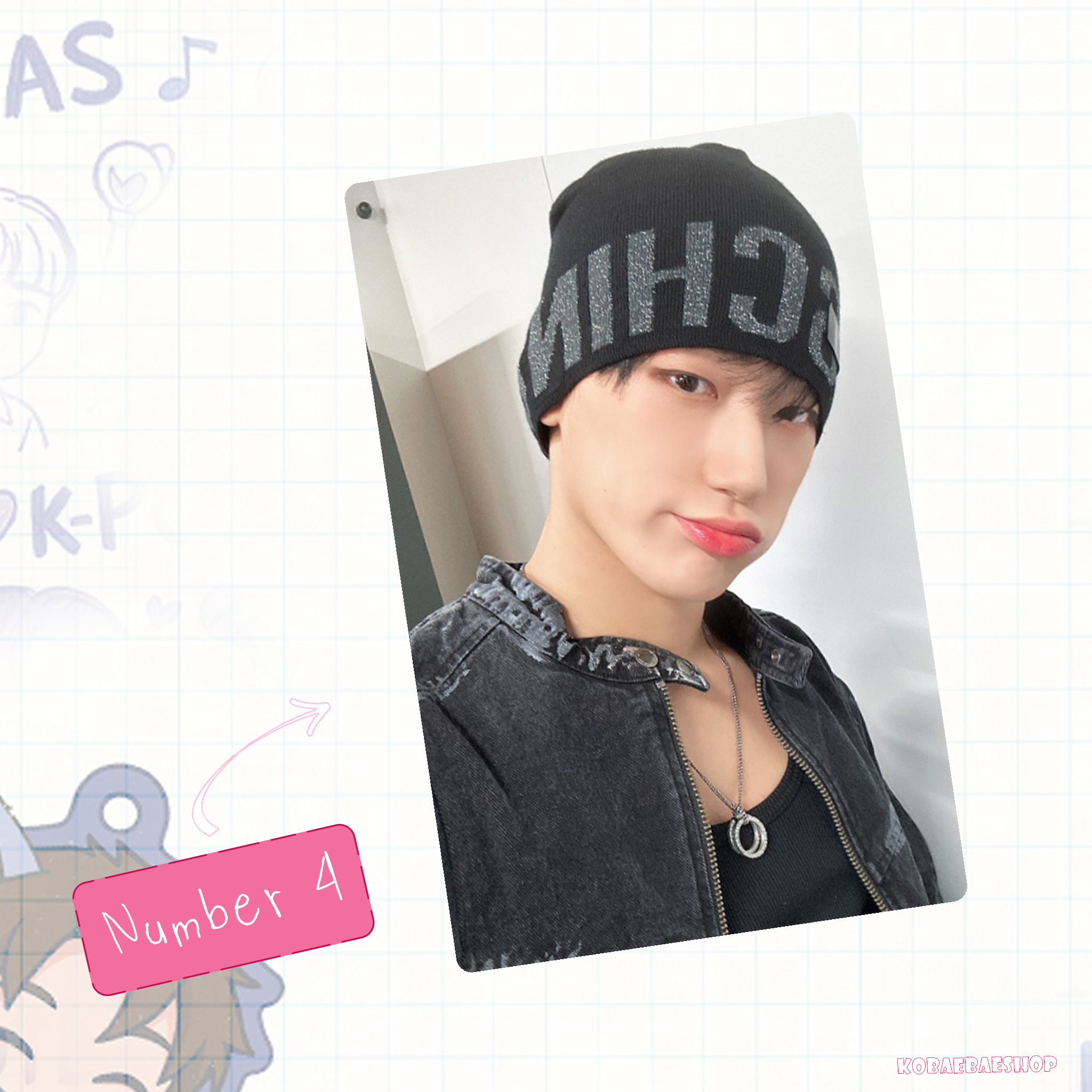 Atz - San Handmade photocards kpop inspired - Bias Set 2