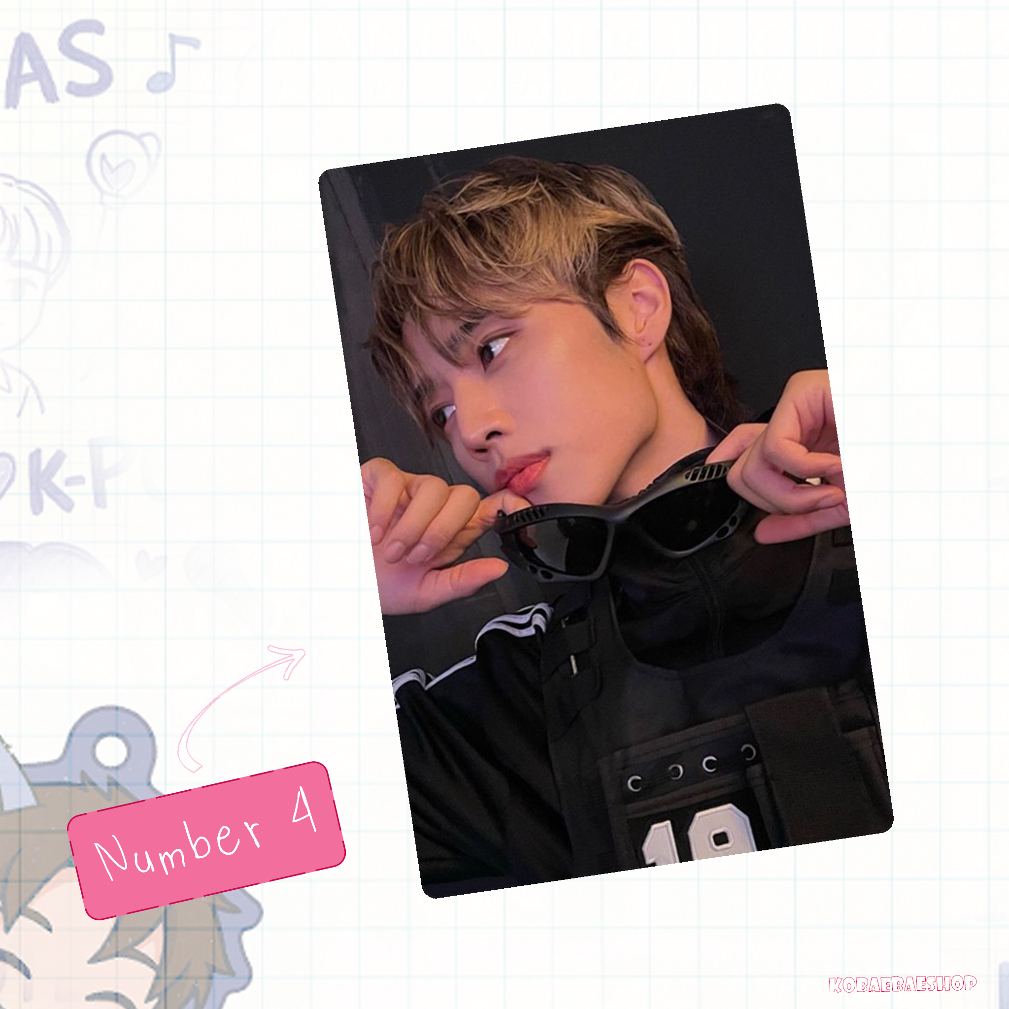 The Boyz - Sunwoo handmade photocards kpop inspired - Set 1