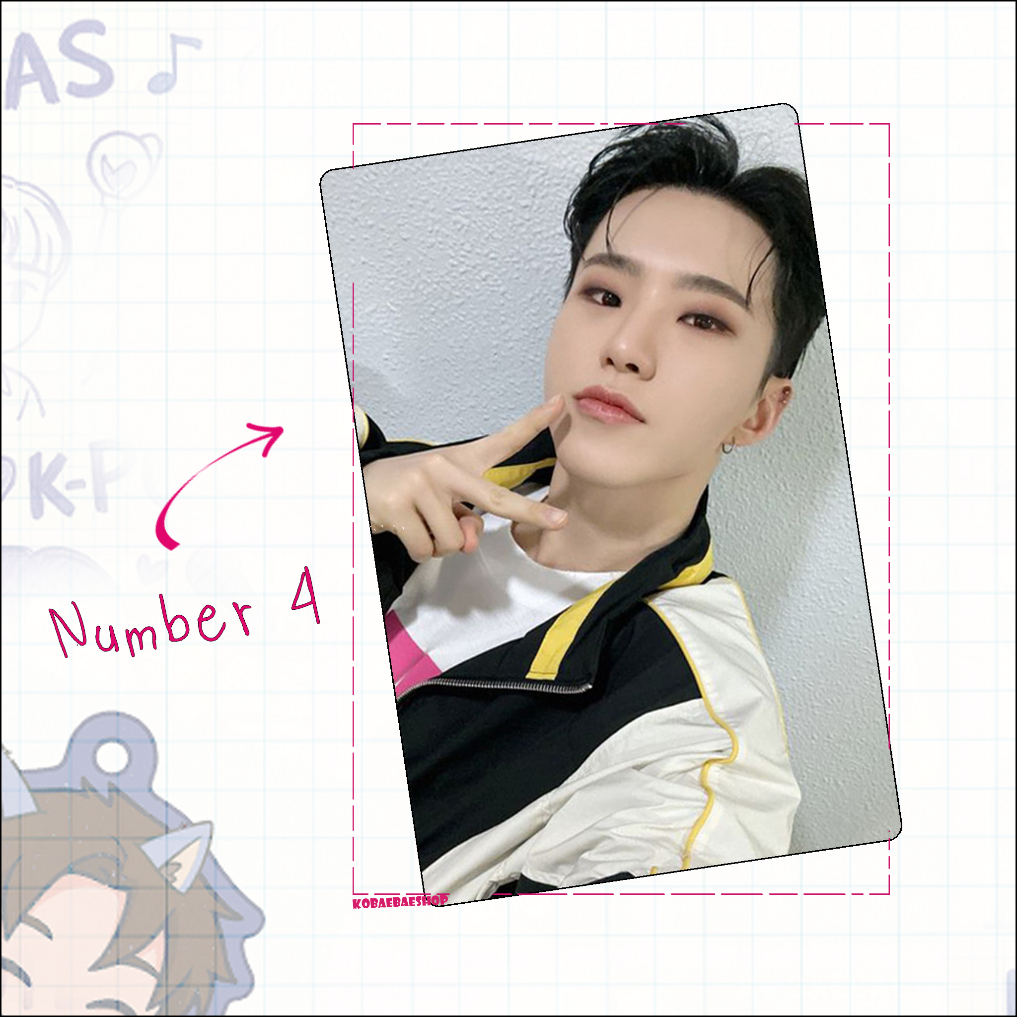 Svt - Shi Handmade photocards kpop inspired - Bias Set 1