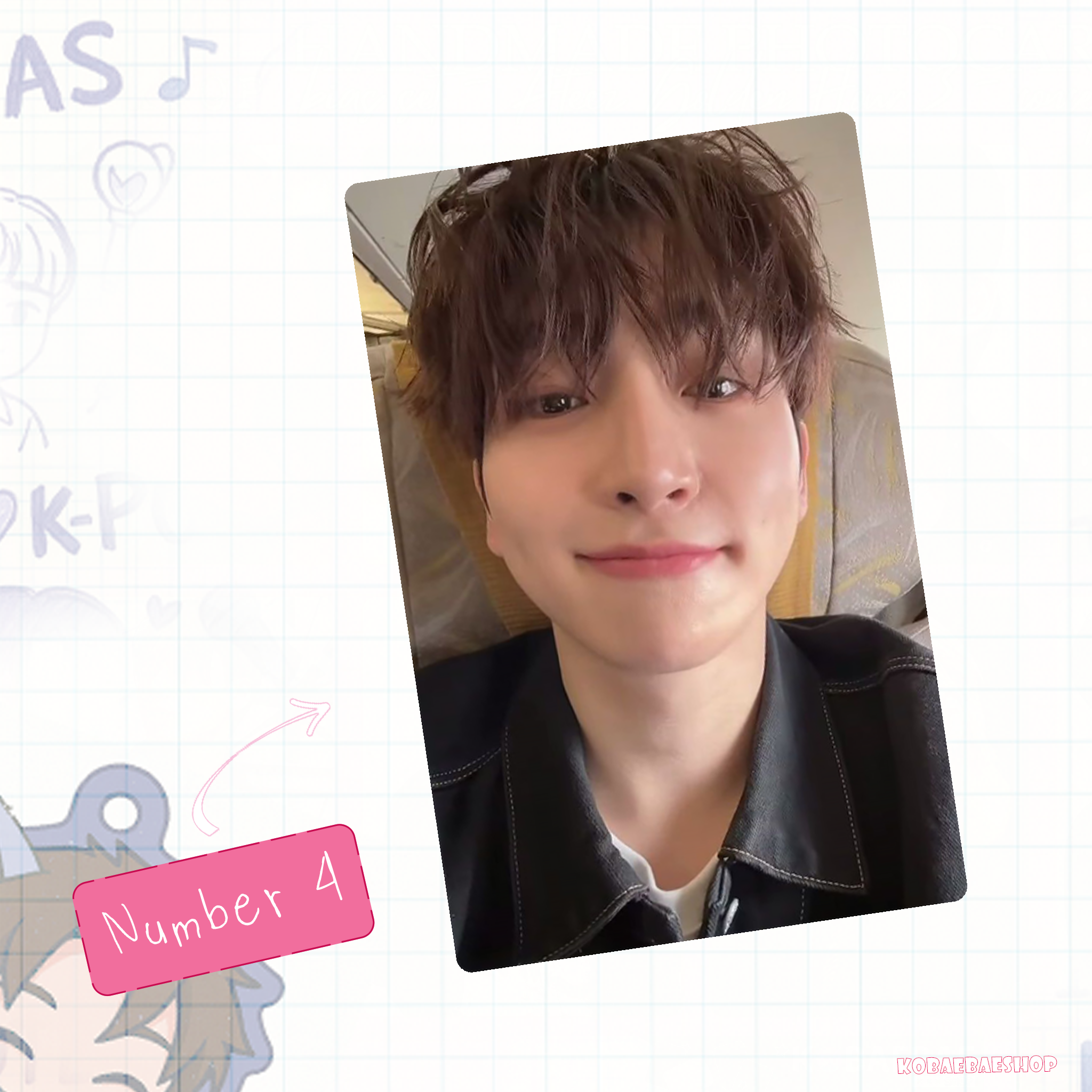 The Boyz - Sangyeon handmade photocards kpop inspired - Set 1