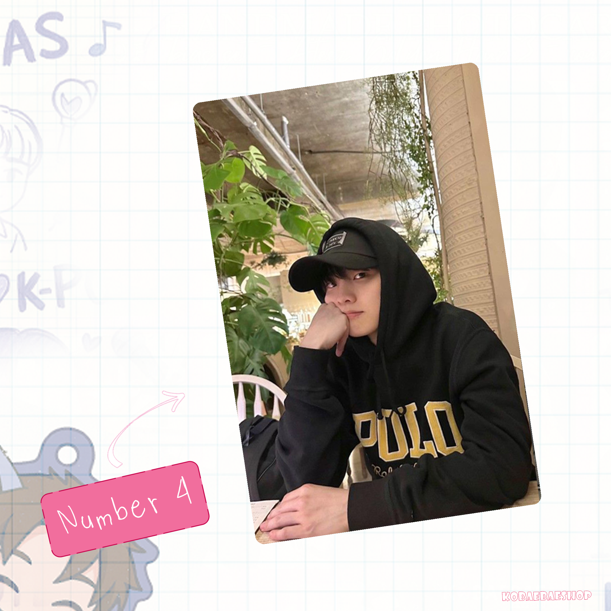 The Boyz - Q handmade photocards kpop inspired - Set 1