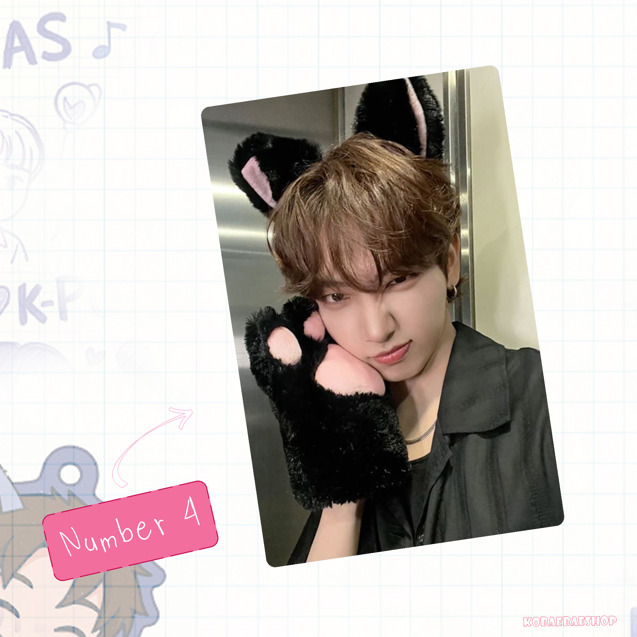 Boynextdoor - Jaehyun handmade photocards kpop inspired - Set 1