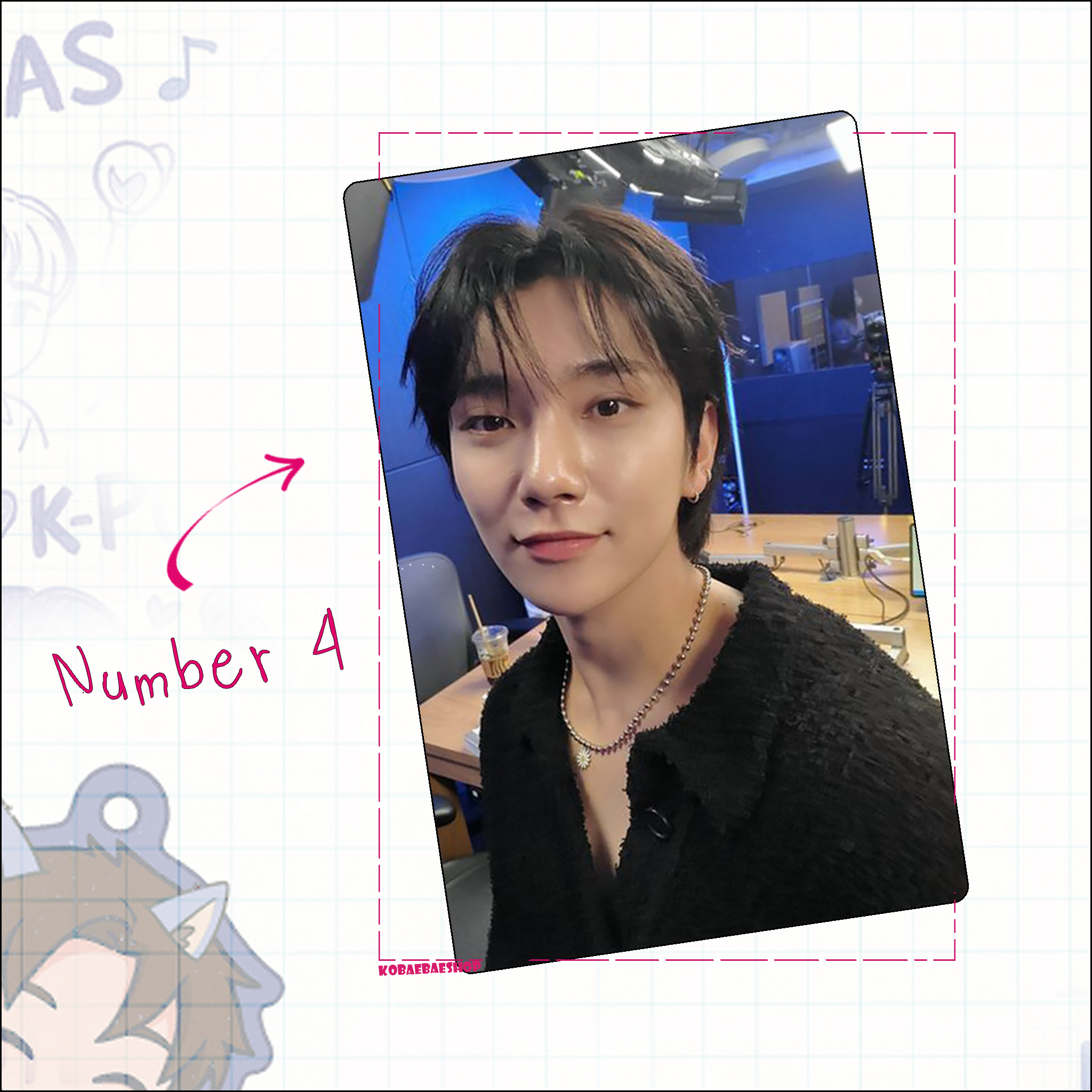 Svt - Josh Handmade photocards kpop inspired - Bias Set 1