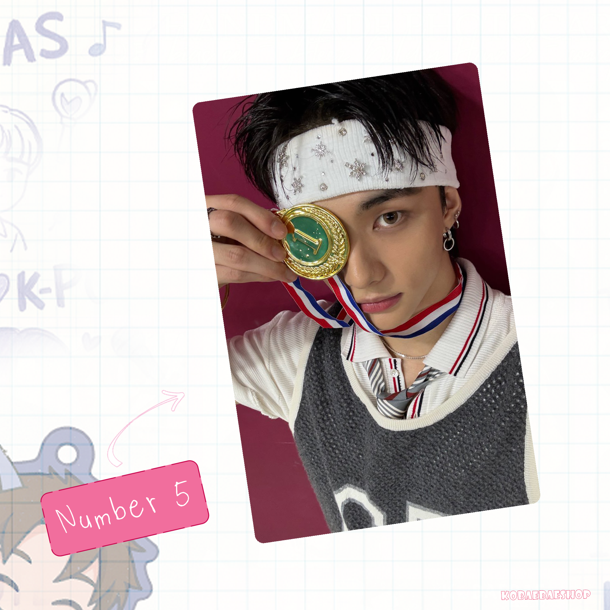 Skz - Hyune handmade photocards kpop inspired - Set 2