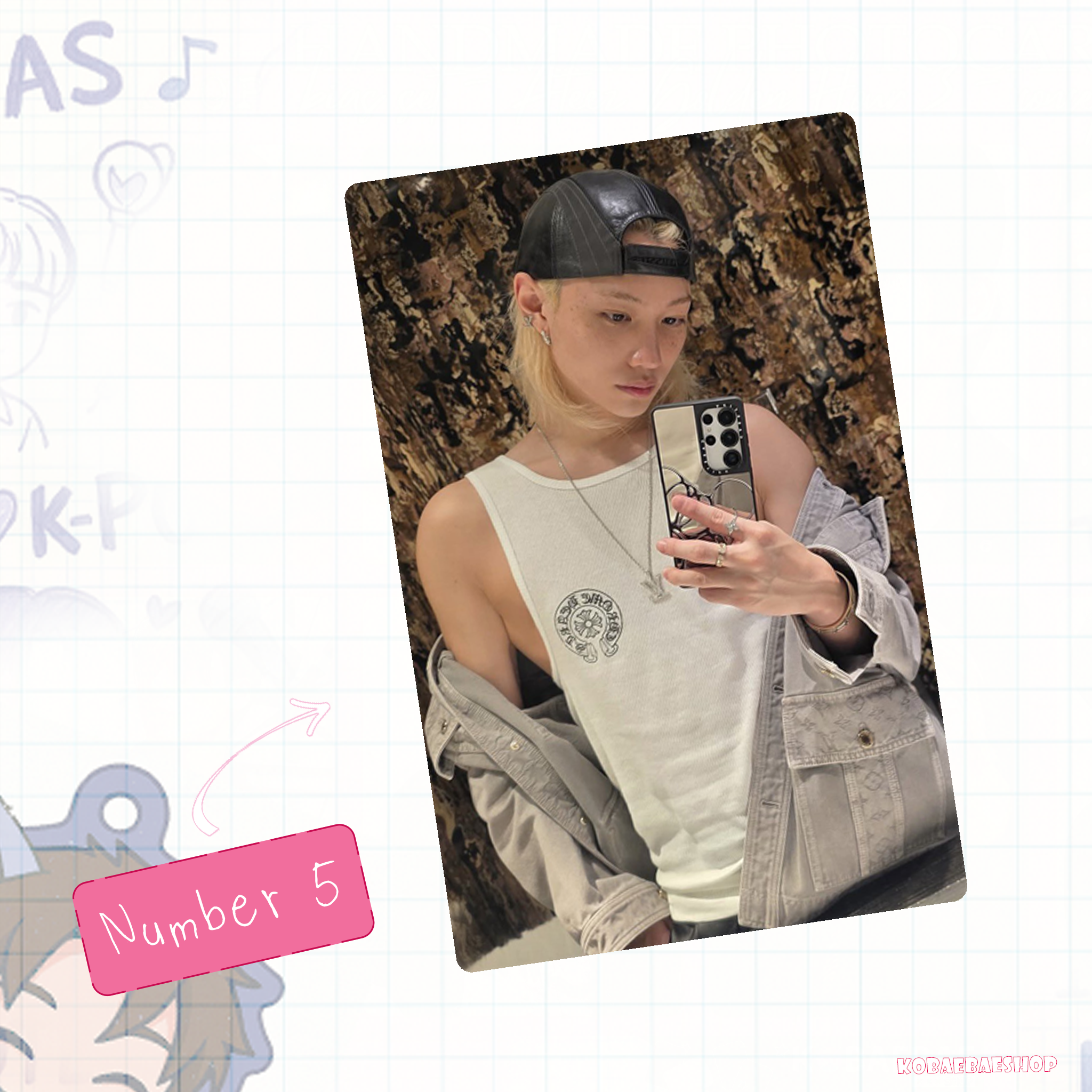 Skz - Lix handmade photocards kpop inspired - Set 2