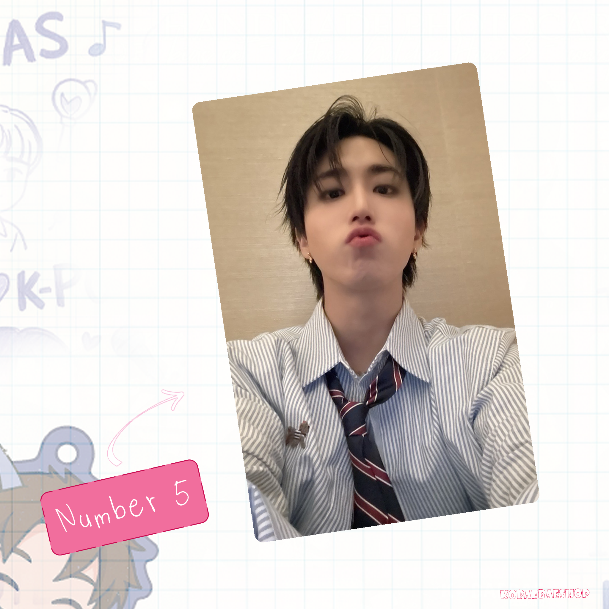 Skz - Han handmade photocards kpop inspired - Set 2